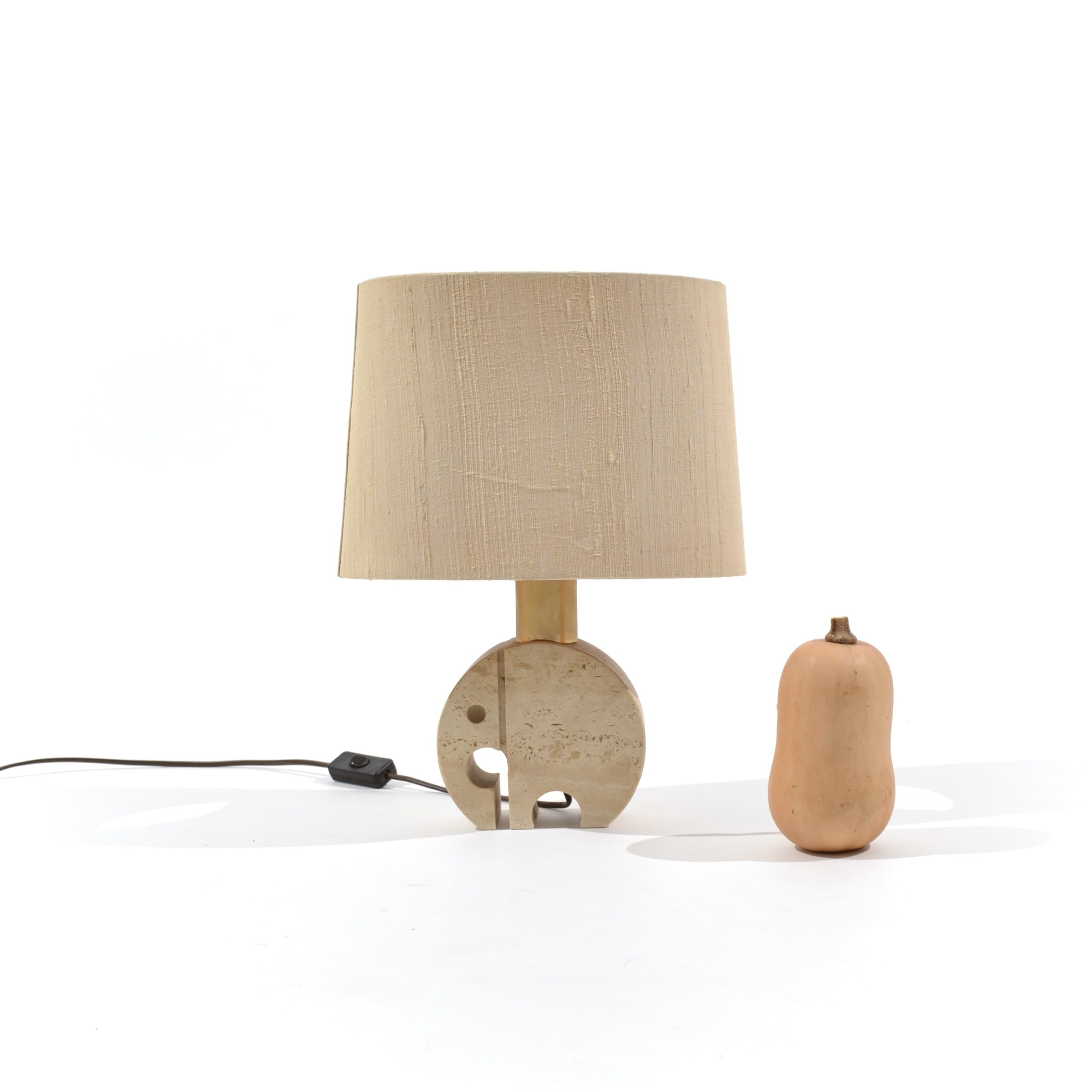 Lampe de table en travertin, Fratelli Mannelli, Italie, 1970's – Image 3