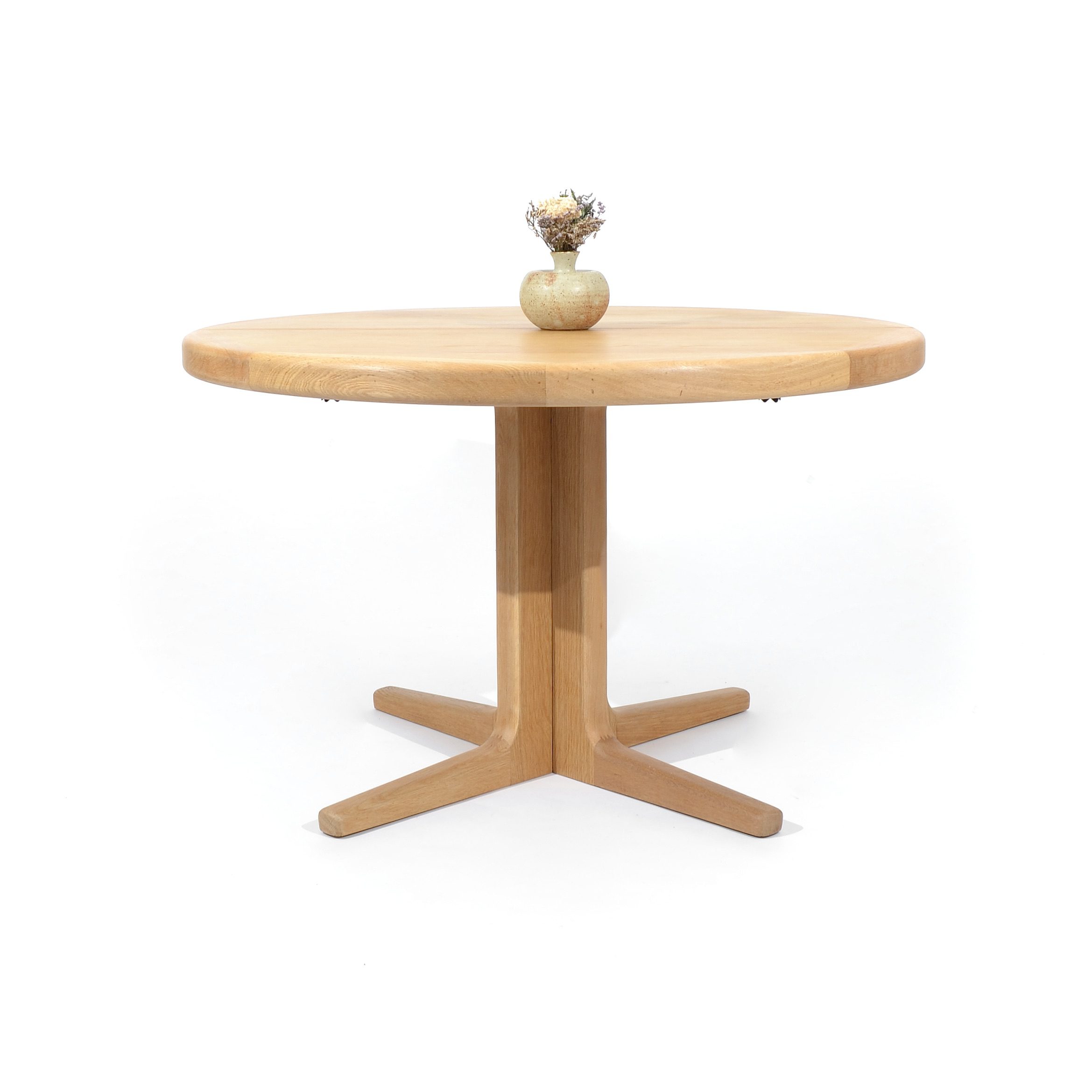 Table à manger en chêne, Danemark, 1970's – Image 3