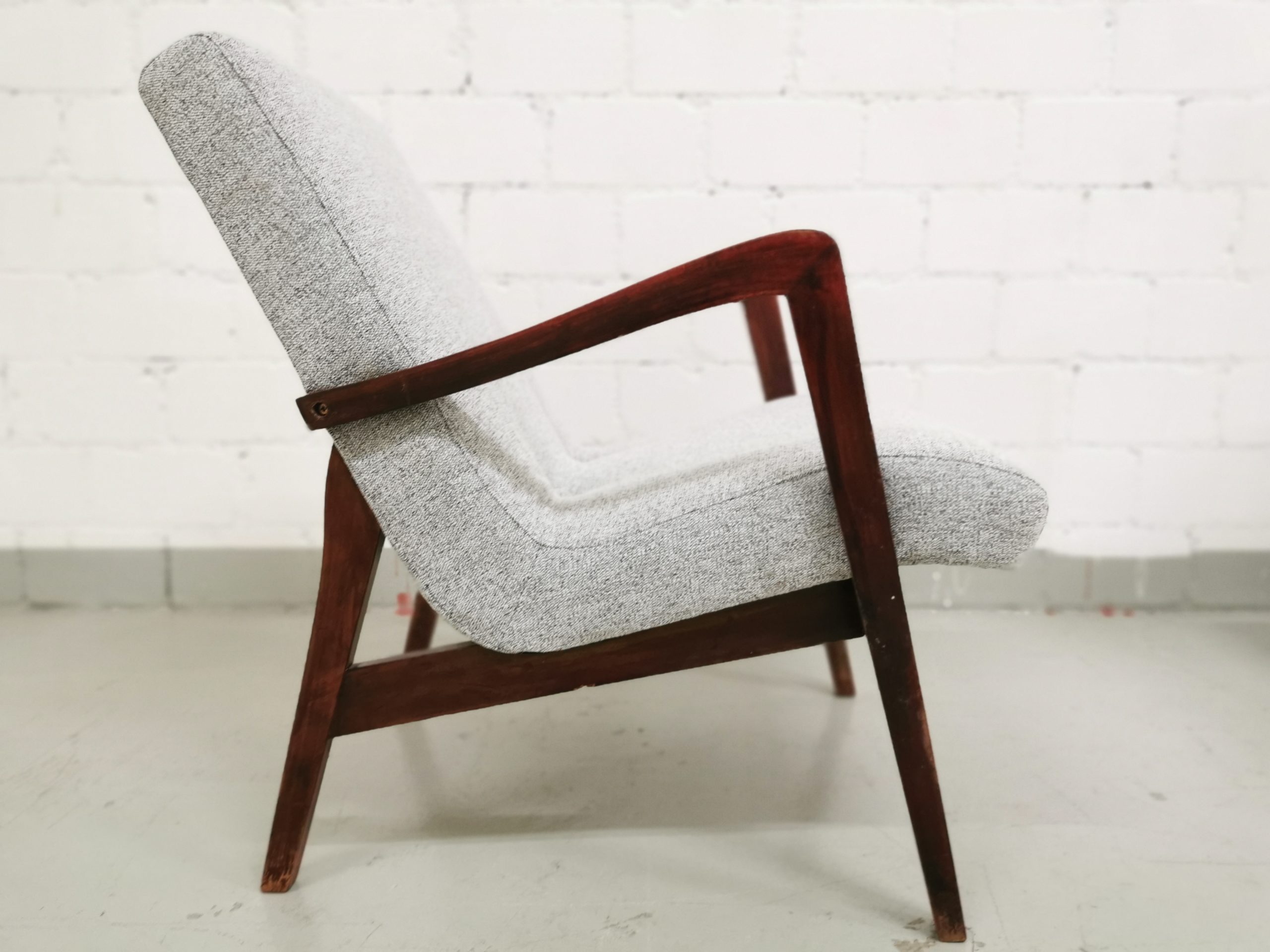 Armchair Lisek 70s neu gepolstert Nordic – Image 8