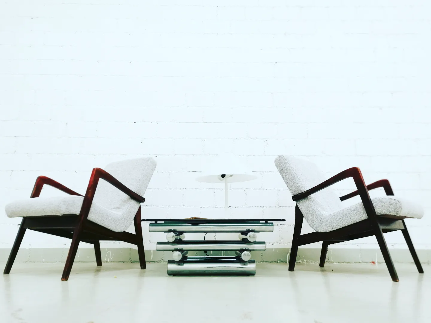 Armchair Lisek 70s neu gepolstert Nordic – Image 3