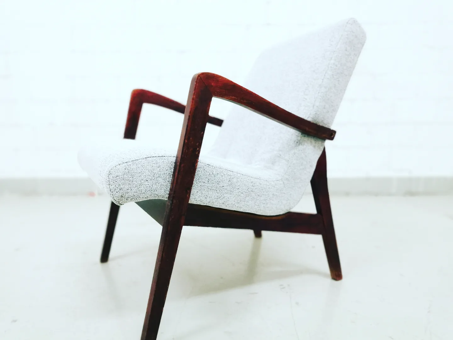 Armchair Lisek 70s neu gepolstert Nordic – Image 2