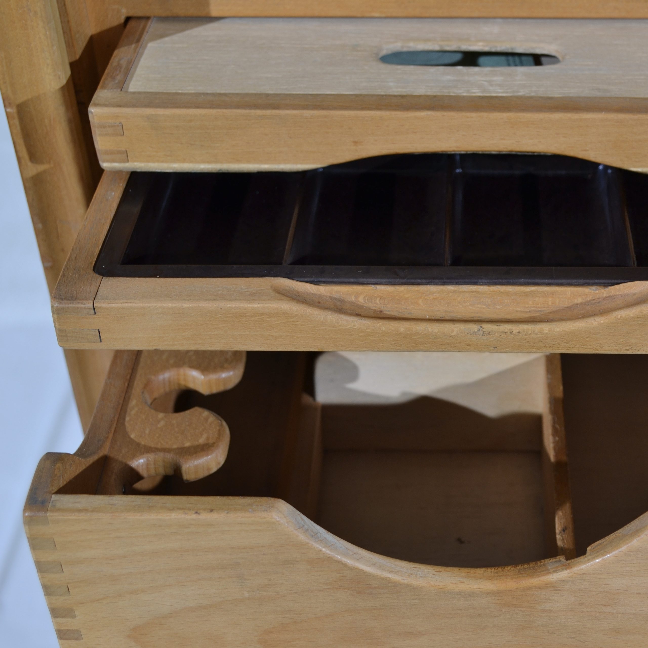 Secrétaire à rideau, Consul-Büro, Suisse, 1950's – Image 11