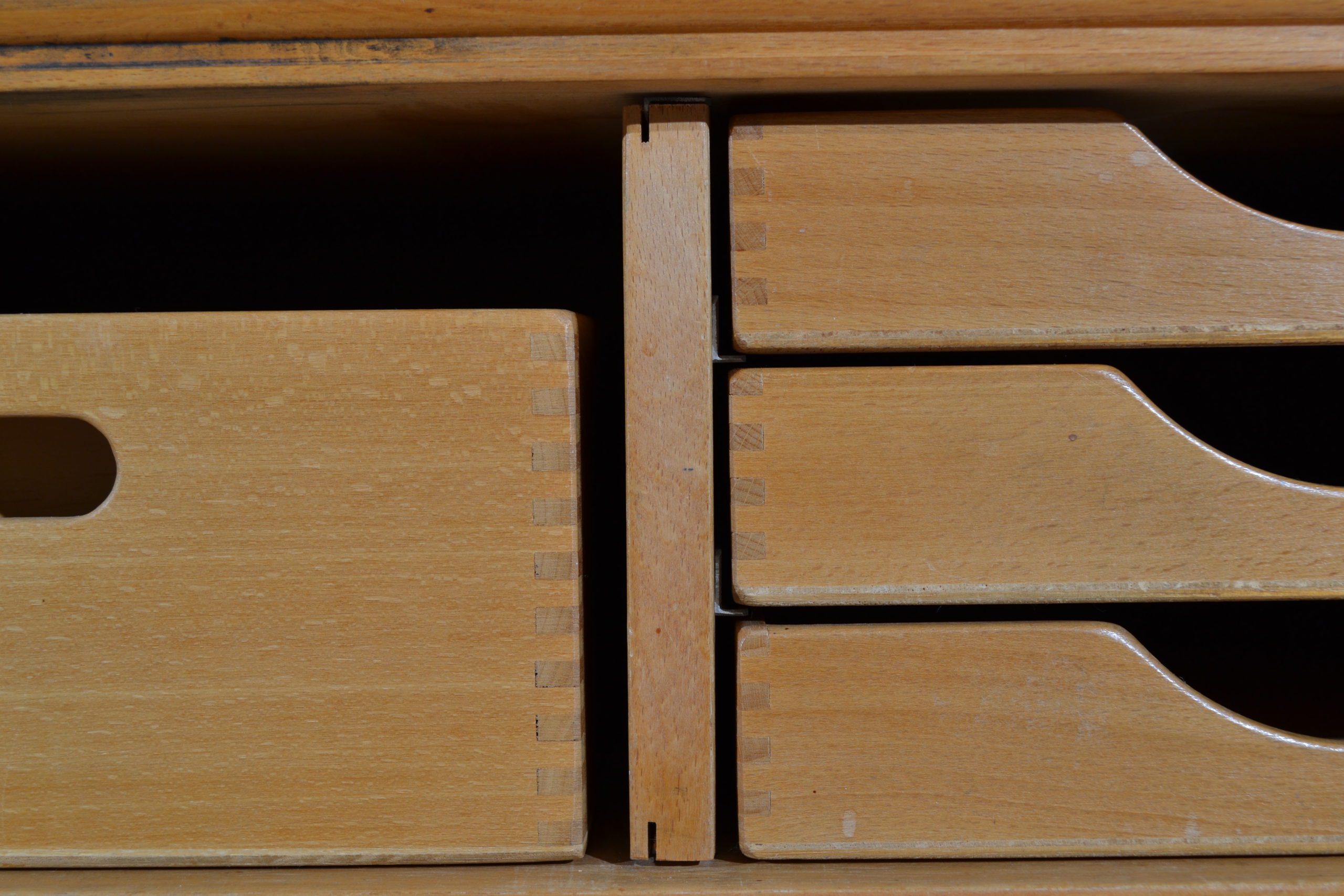 Secrétaire à rideau, Consul-Büro, Suisse, 1950's – Image 10