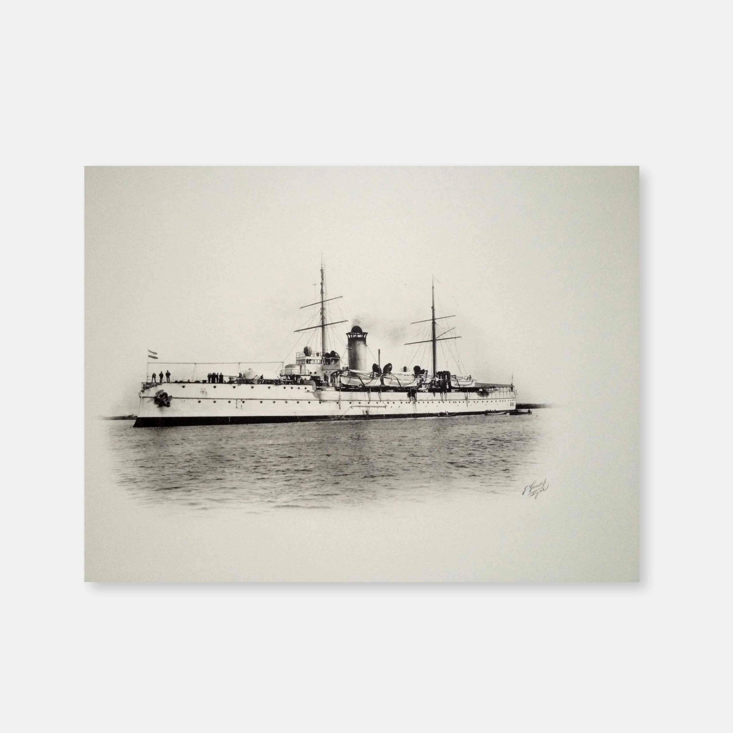 Photo navire - HNLMS De Ruyter - J. Geiser - Alger