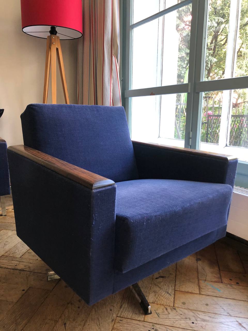 Fauteuil(s) tournant design vintage scandinave 1960 – Bild 2