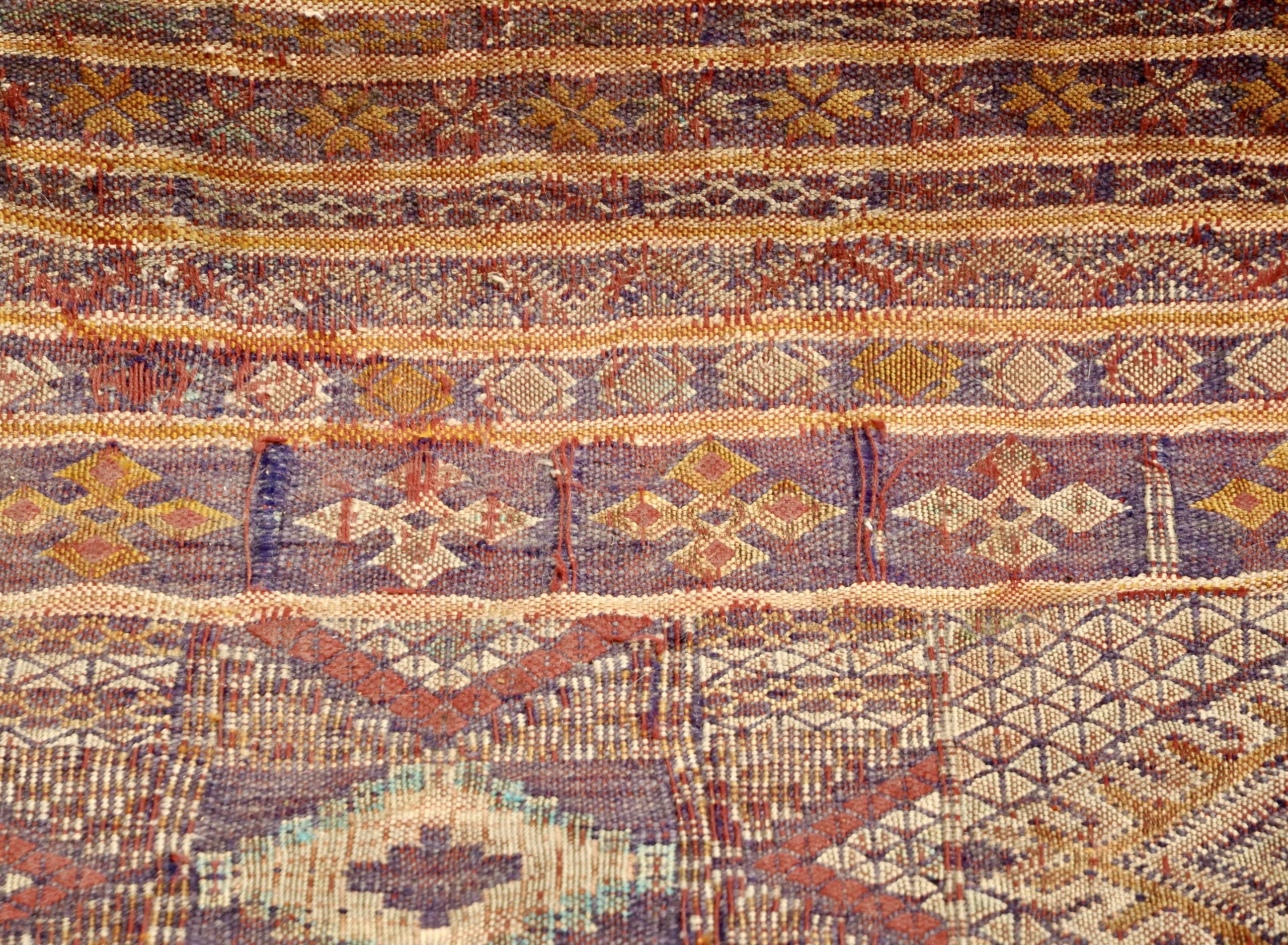 Tapis kilim marocain ancien – Image 5