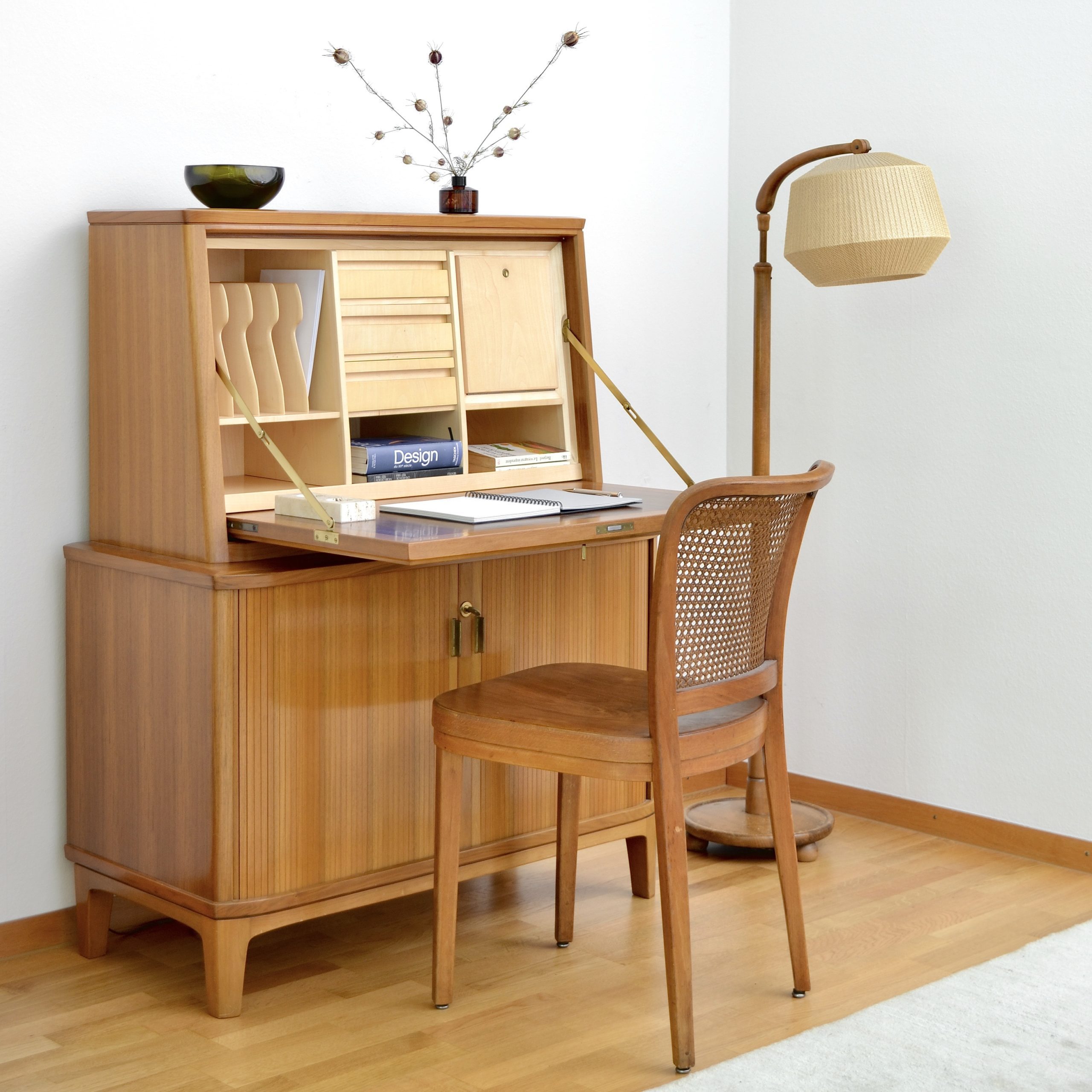 Secrétaire en noyer, Sproll, Suisse, 1980's – Image 15