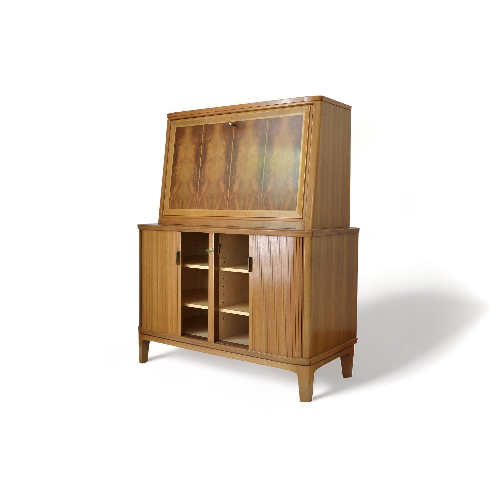 Secrétaire en noyer, Sproll, Suisse, 1980's – Image 5