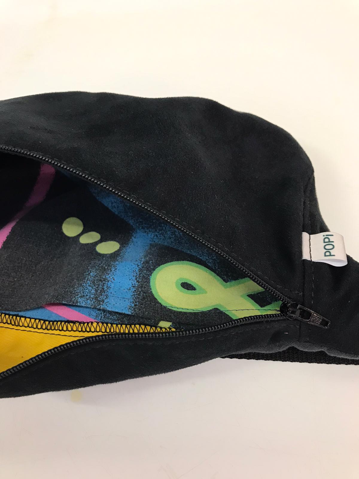 Sac banane - noir & gris – Image 4