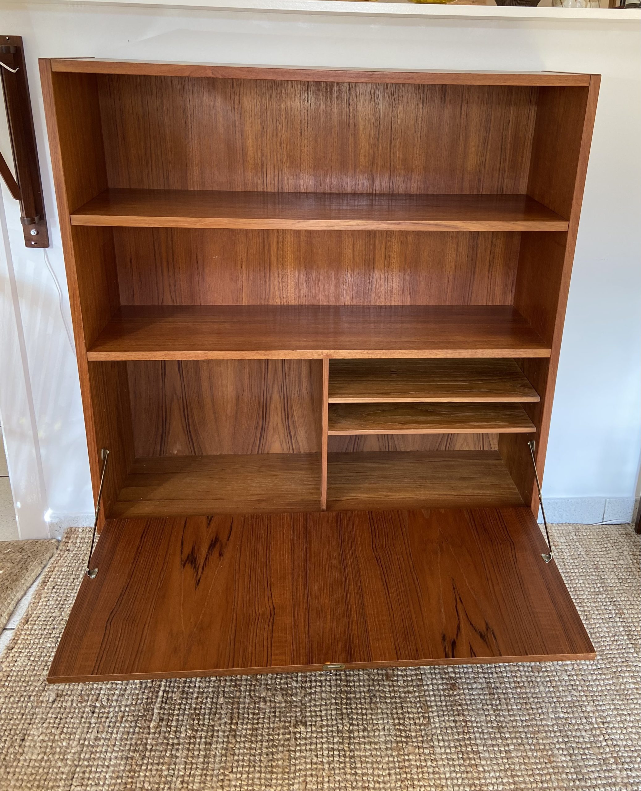 Étagère en teck danoise vintage – Image 3