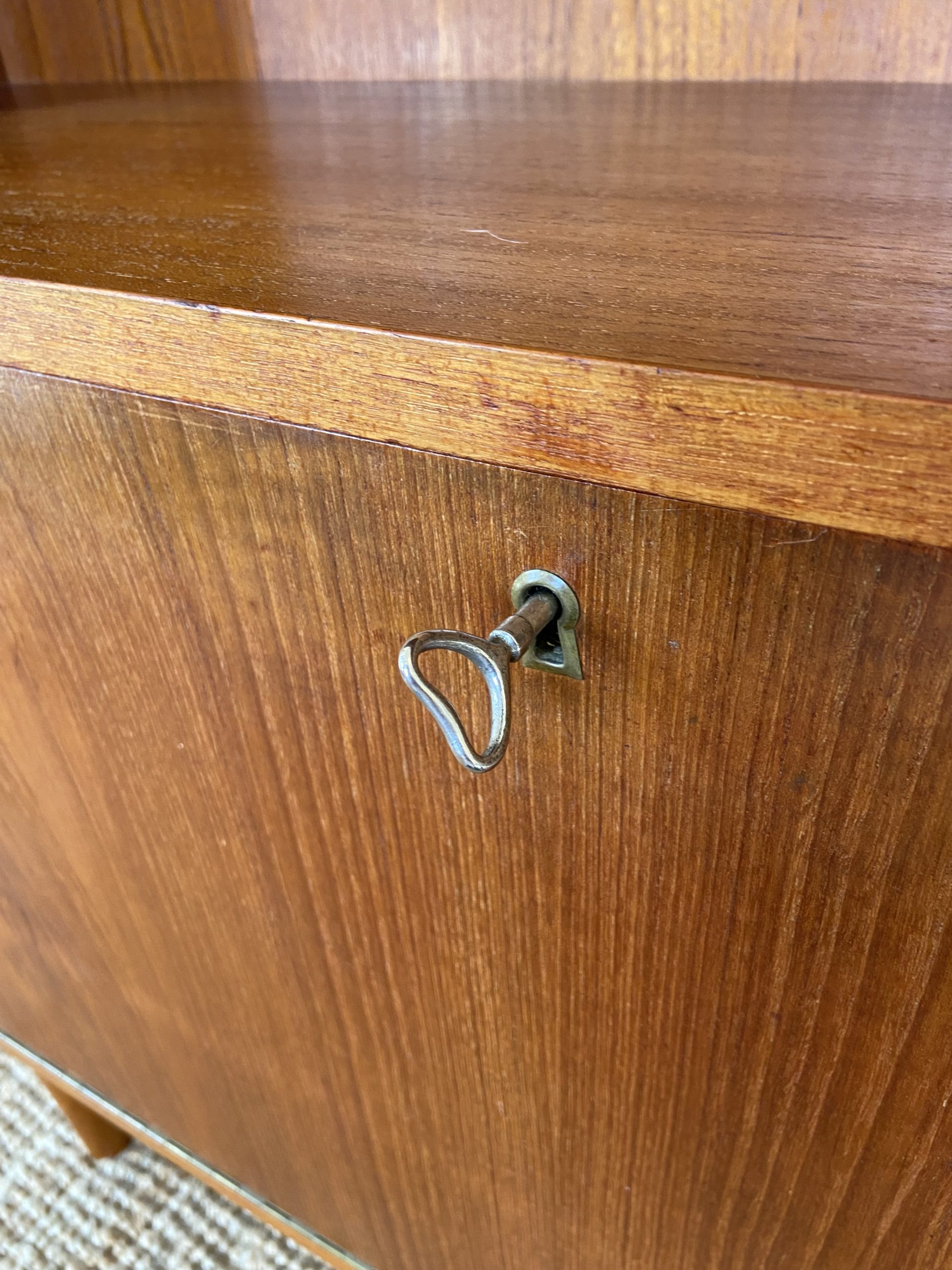 Étagère en teck danoise vintage – Image 5