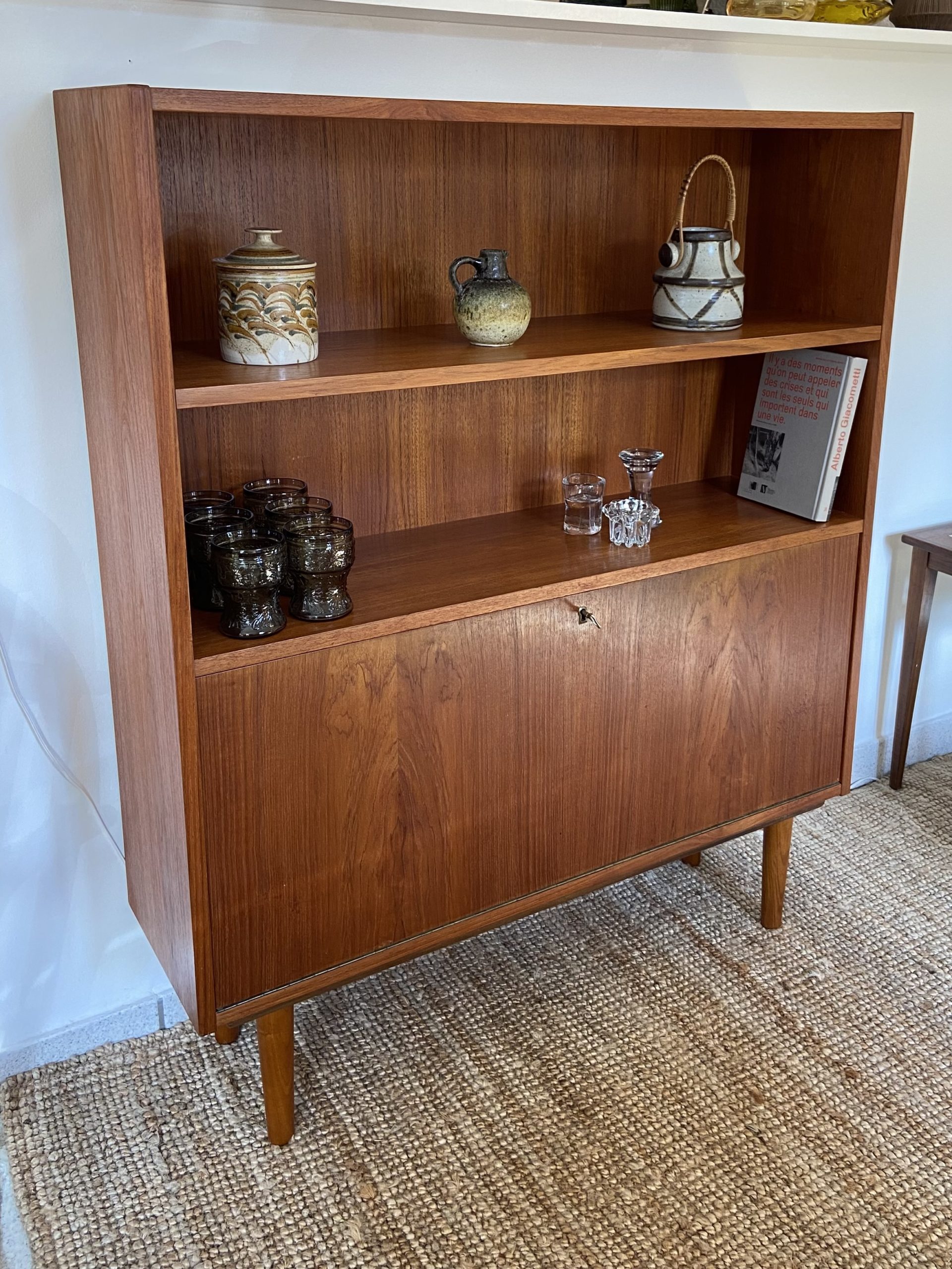 Étagère en teck danoise vintage – Image 6