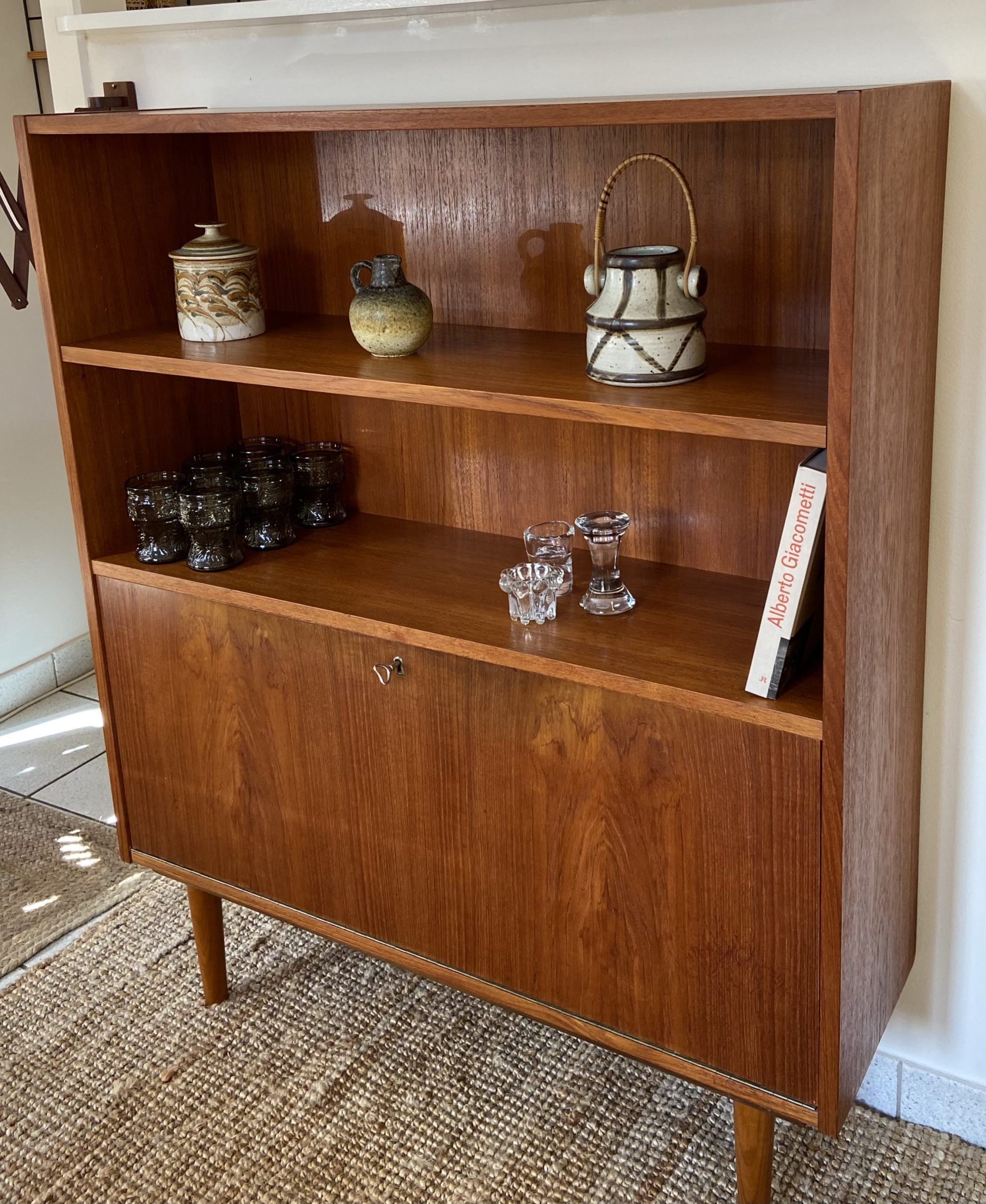 Étagère en teck danoise vintage – Image 7