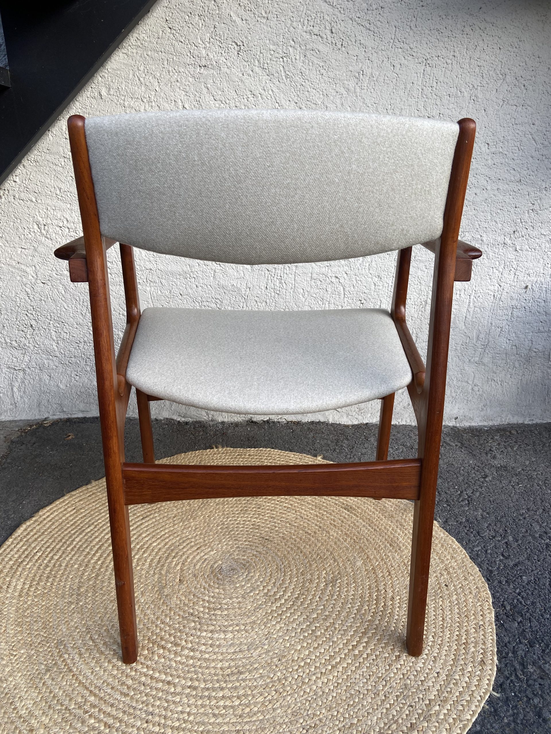 Fauteuil en teck danois vintage – Image 10