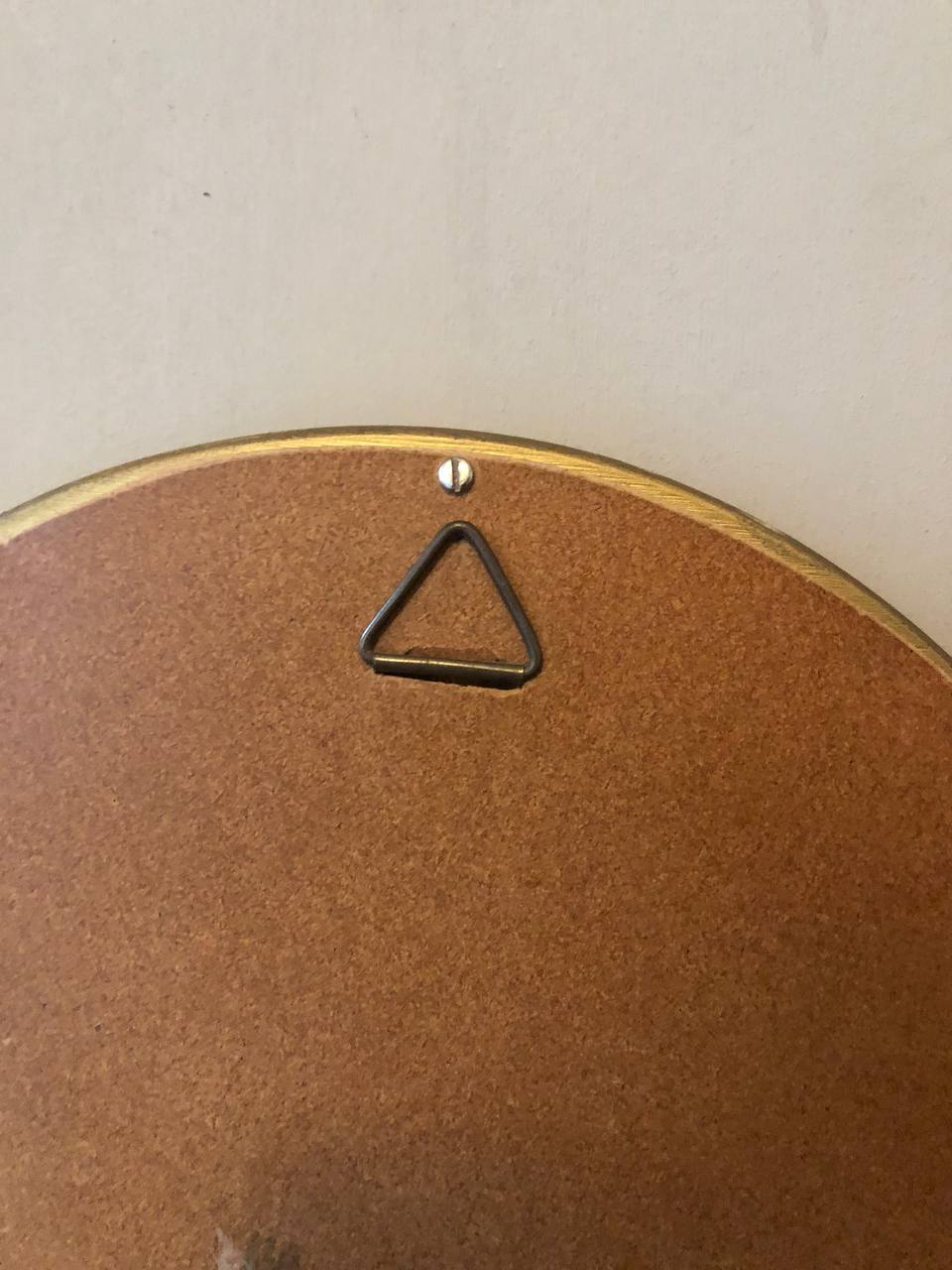 Miroir ovale ancien (57 cm) – Image 5