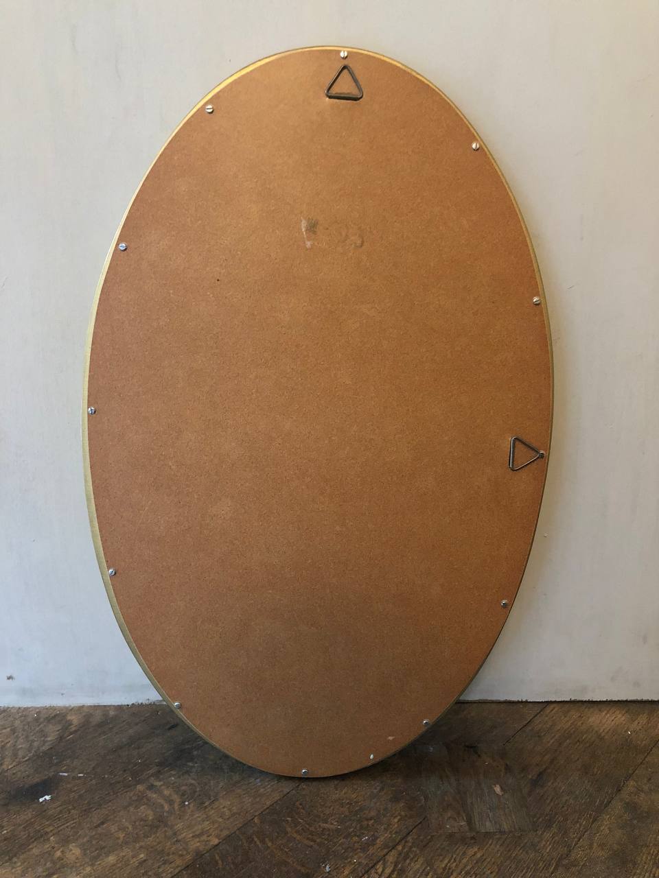 Miroir ovale ancien (57 cm) – Image 6