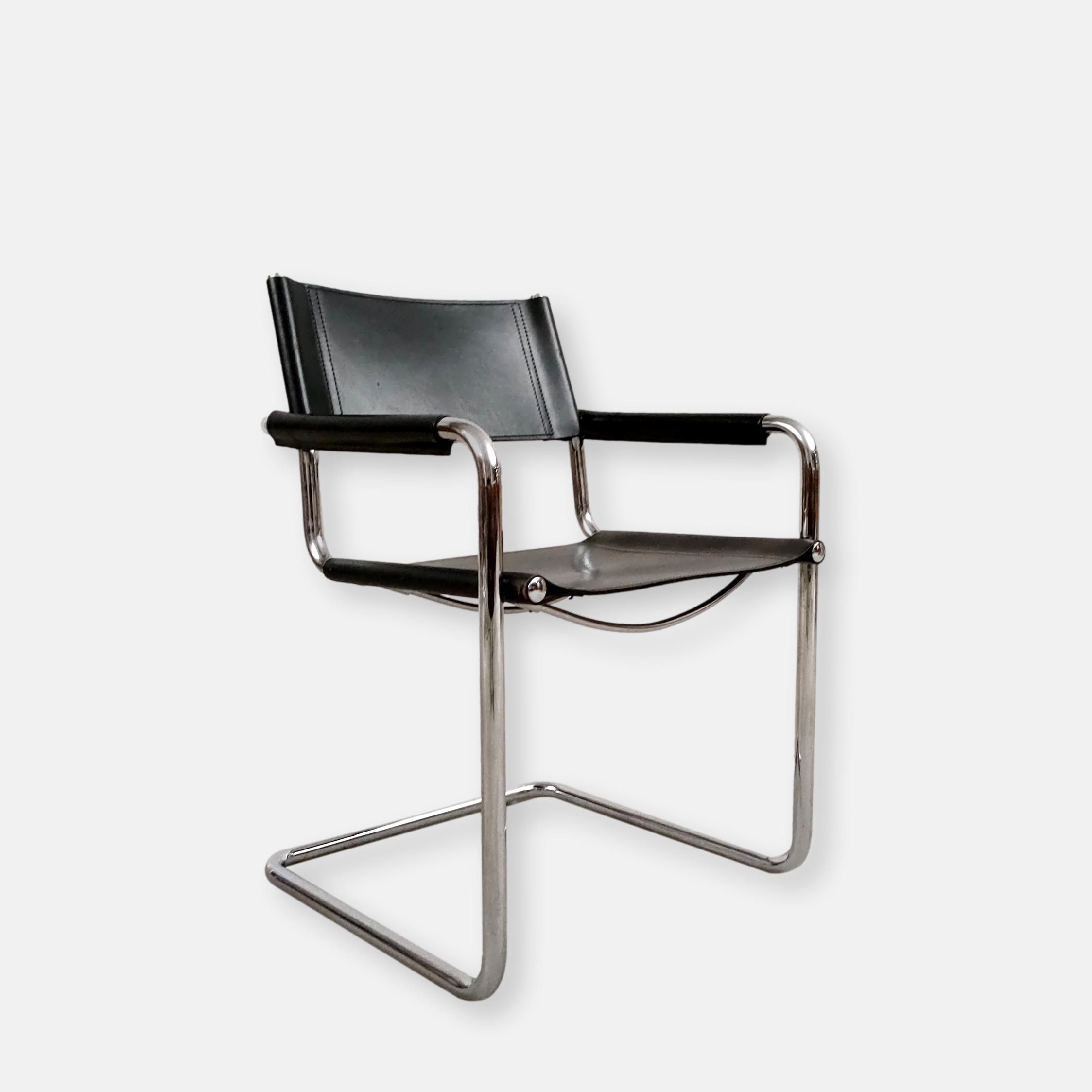 Chaise tubulaire Matteo Grassi