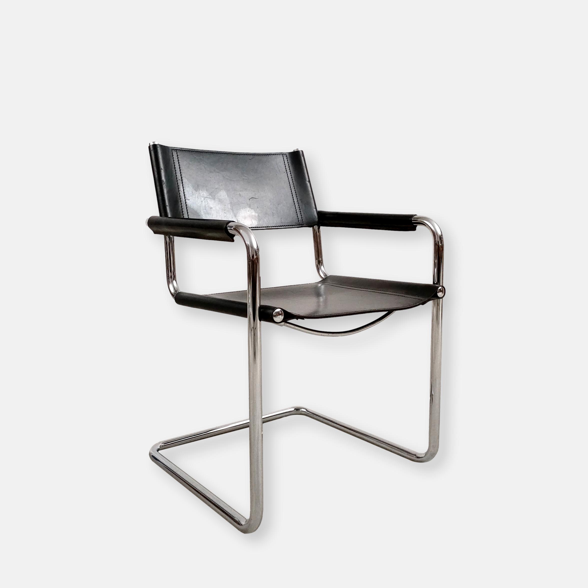 Chaise tubulaire Matteo Grassi