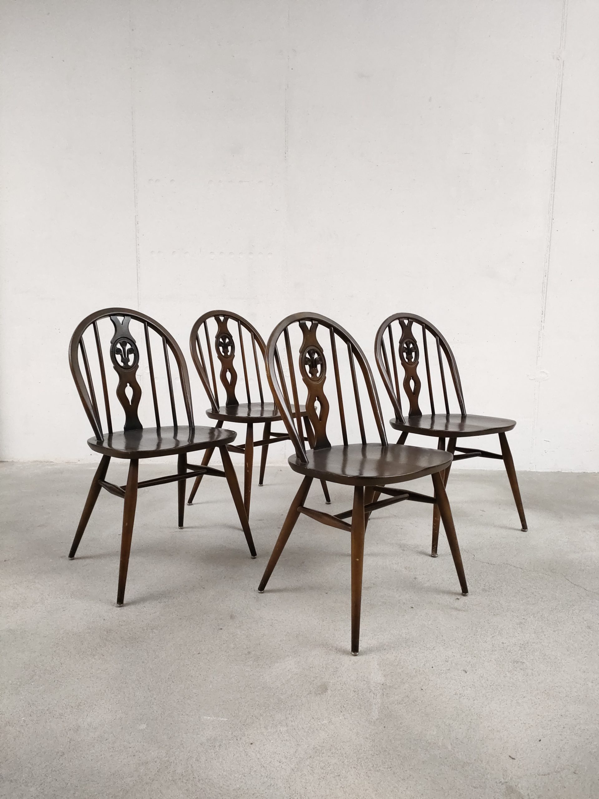 Set de 4 chaises Ercol – Image 2
