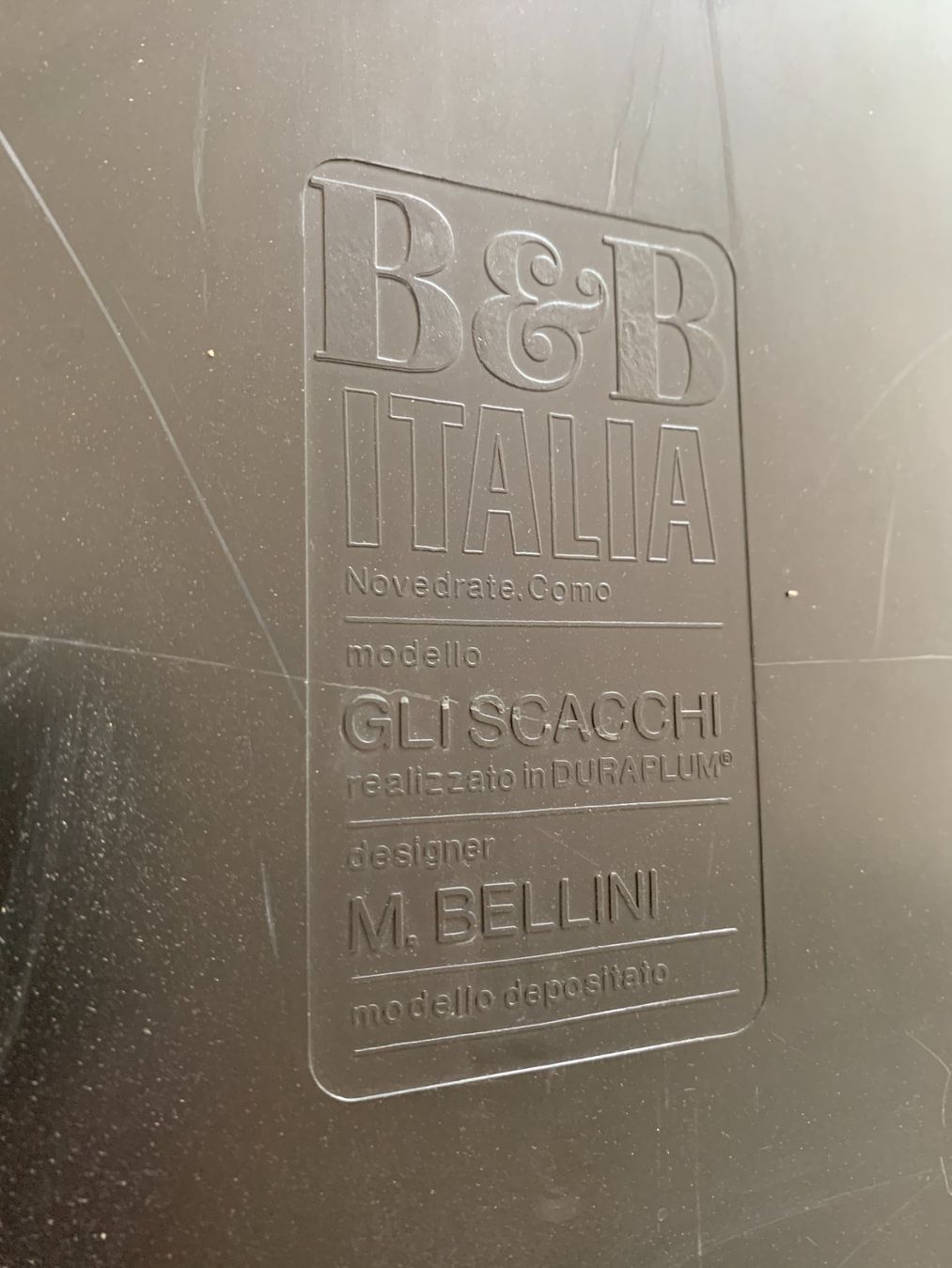 Ensemble Gli Scacchi par Mario Bellini pour B&B Italia – Image 5