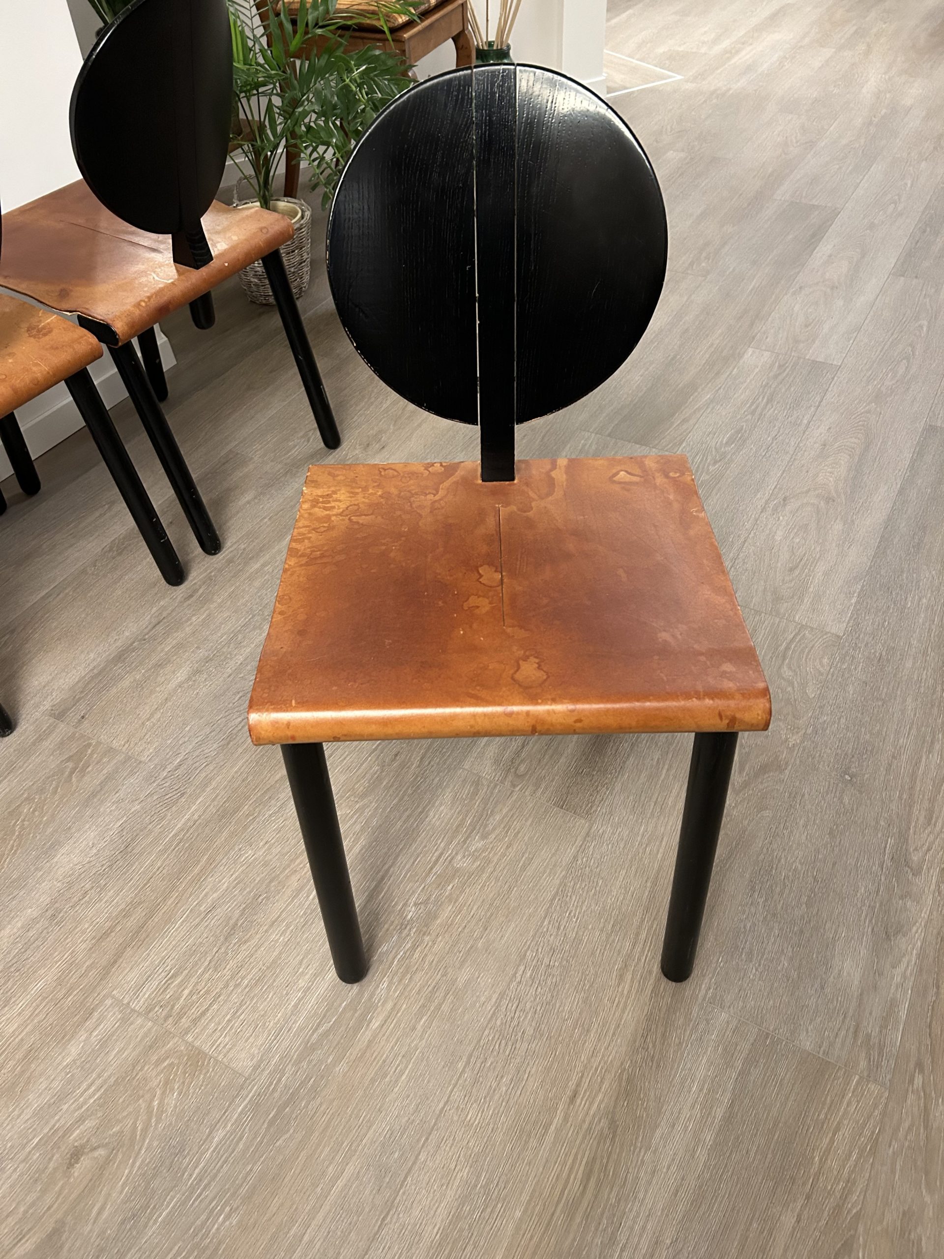 Set de 4 chaises « Fiona » du designer italien Gigi Sabadin – Bild 3