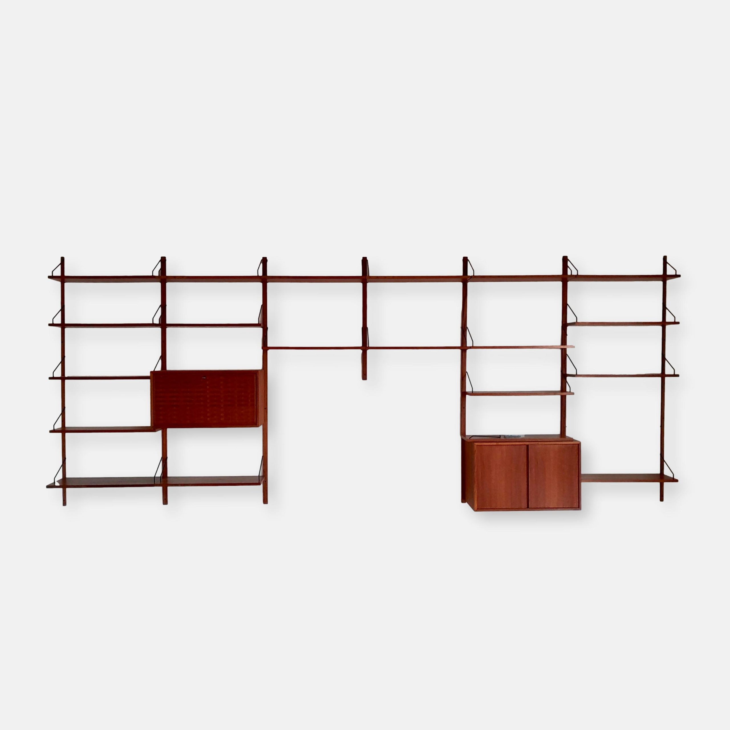 Système modulaire en teck de Poul Cadovius