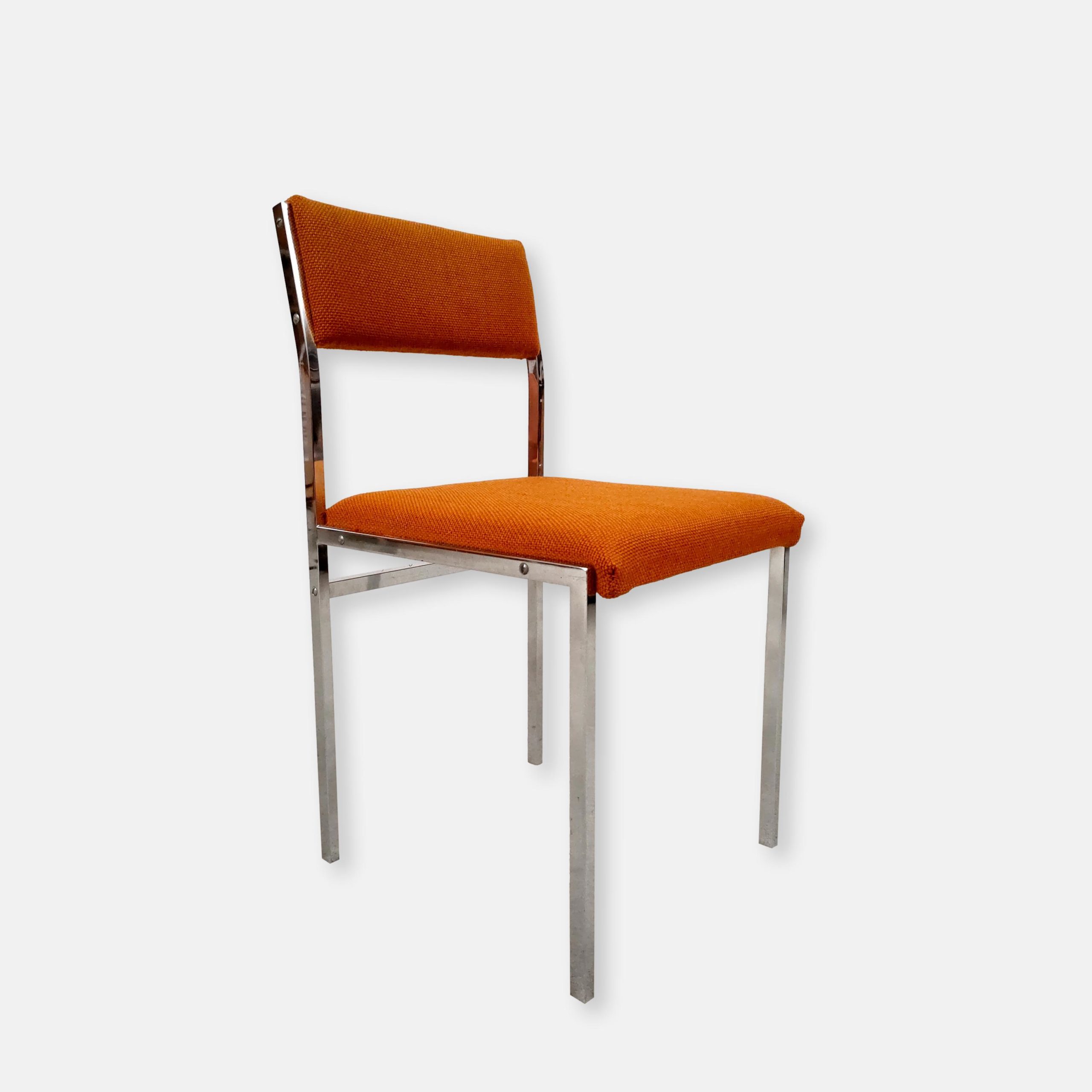 Chaise orange