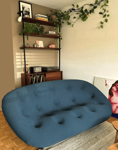 Canapé Ploum 2 places - Bleu – Bild 2