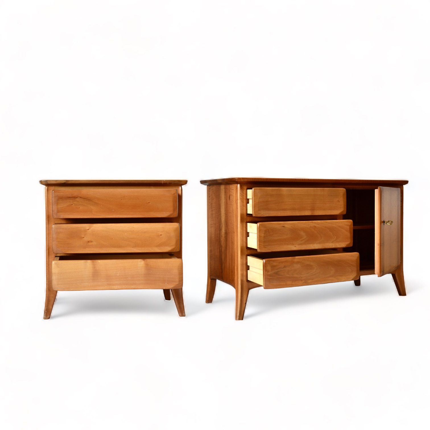 Tables de nuit en noyer - Sproll - Suisse 1960's – Image 13