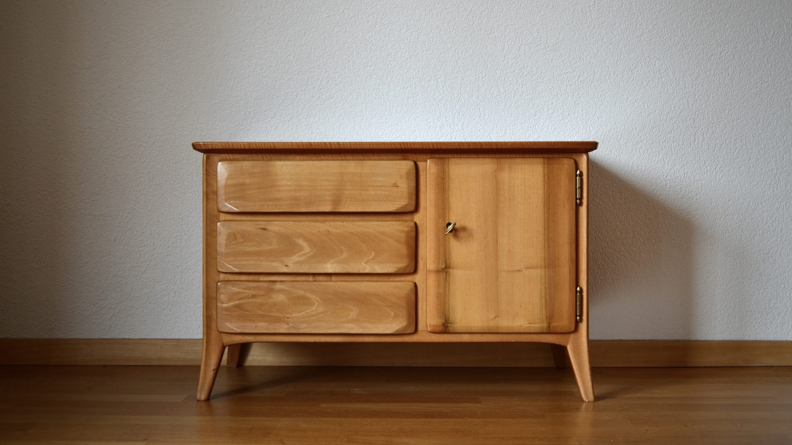 Tables de nuit en noyer - Sproll - Suisse 1960's – Image 3