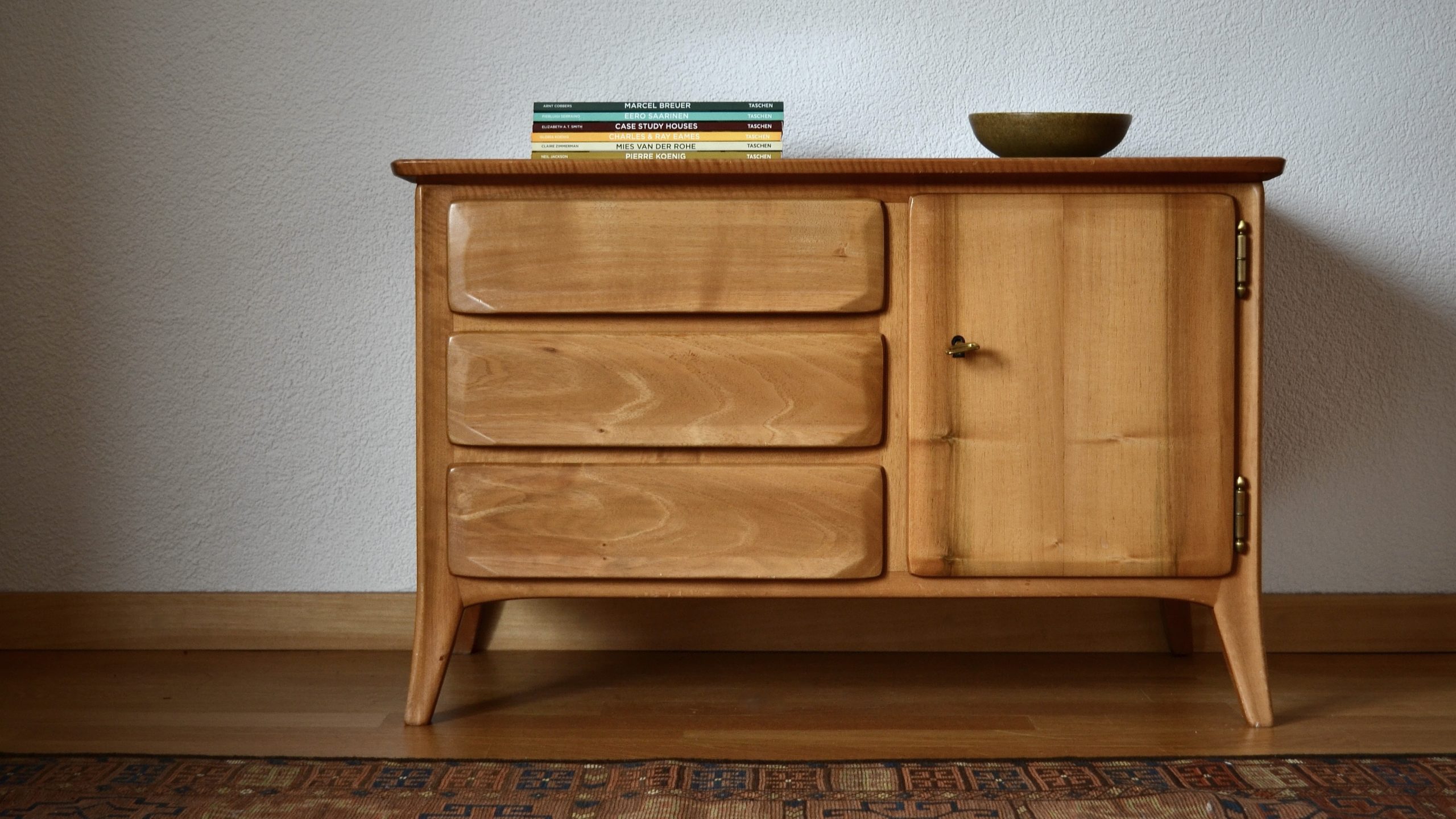 Tables de nuit en noyer - Sproll - Suisse 1960's – Image 6