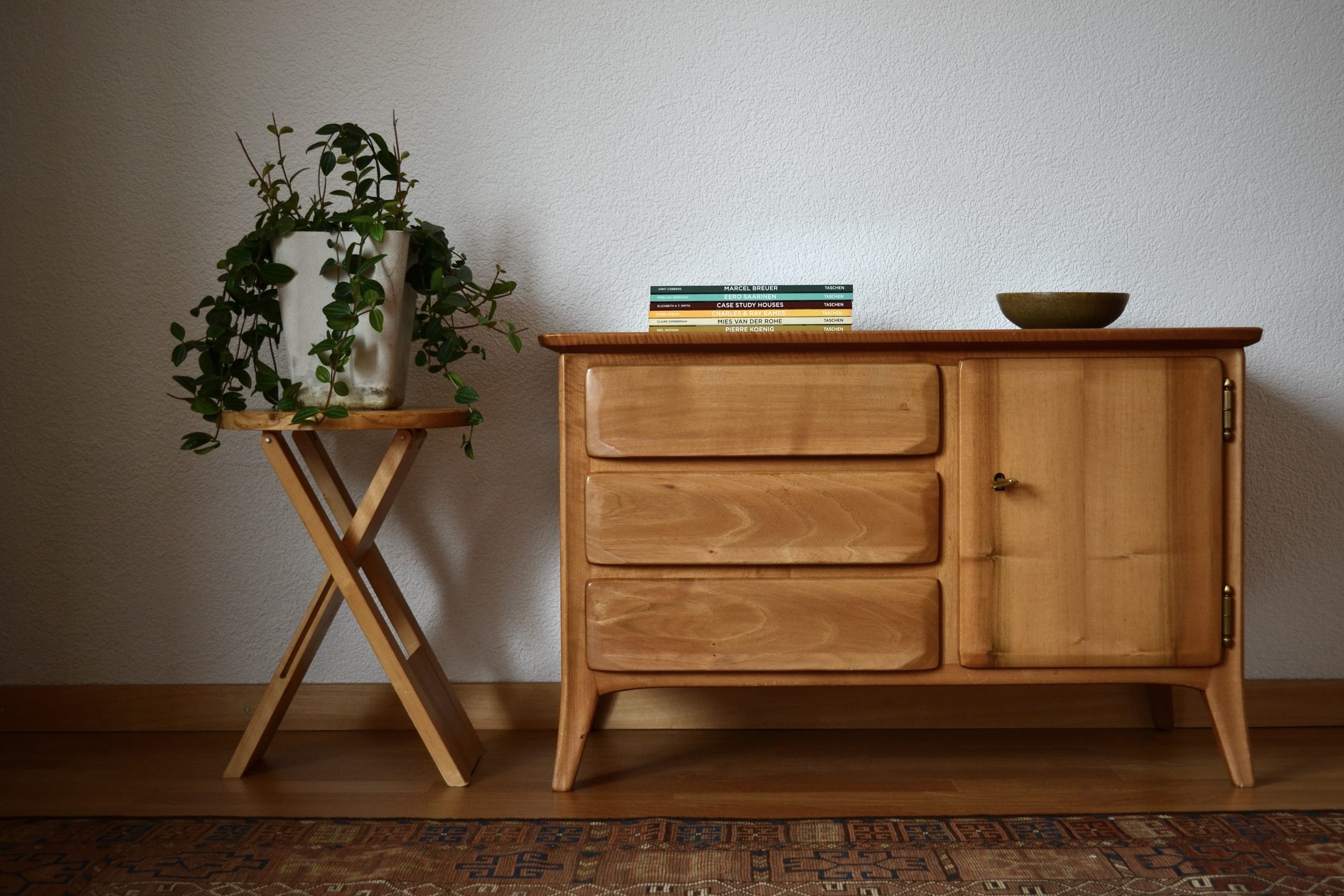 Tables de nuit en noyer - Sproll - Suisse 1960's – Image 4