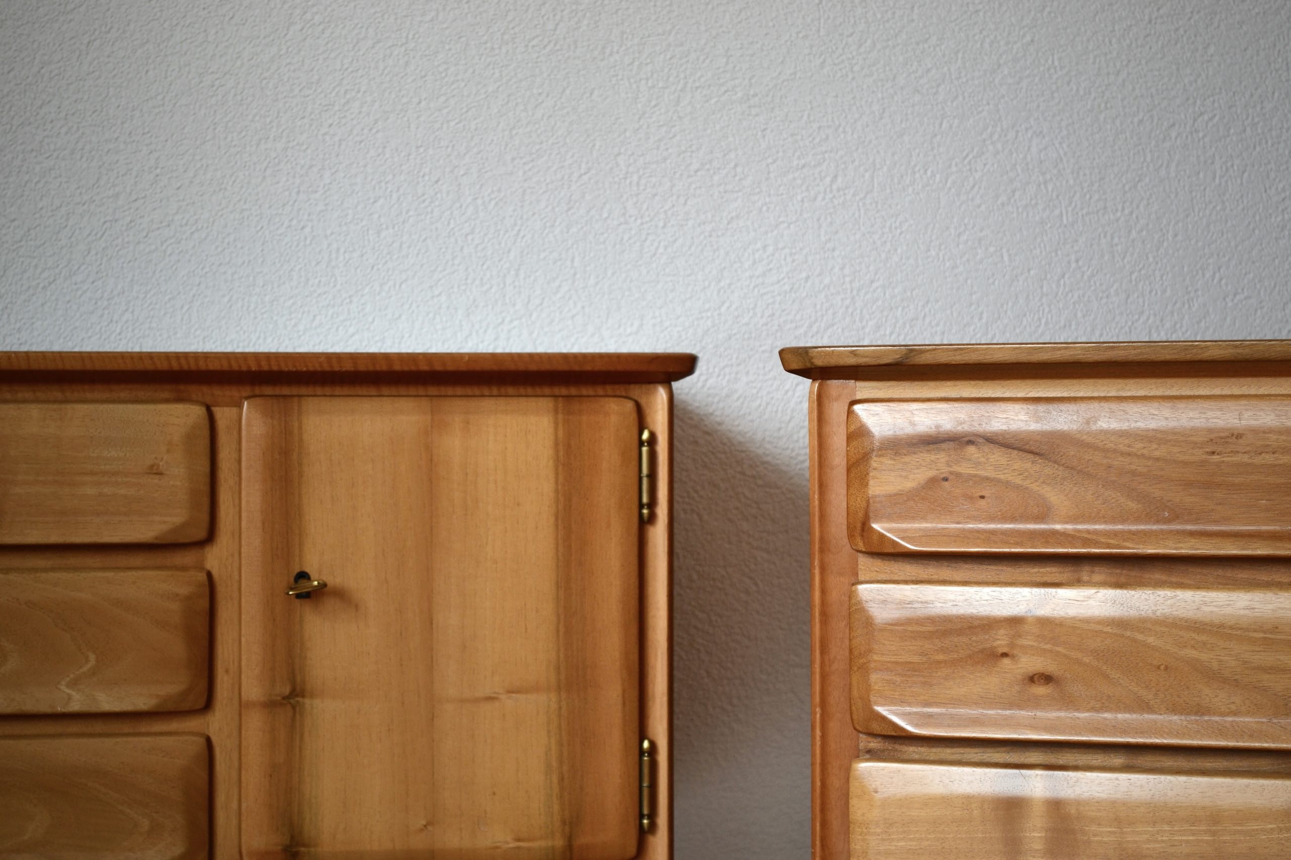 Tables de nuit en noyer - Sproll - Suisse 1960's – Image 7