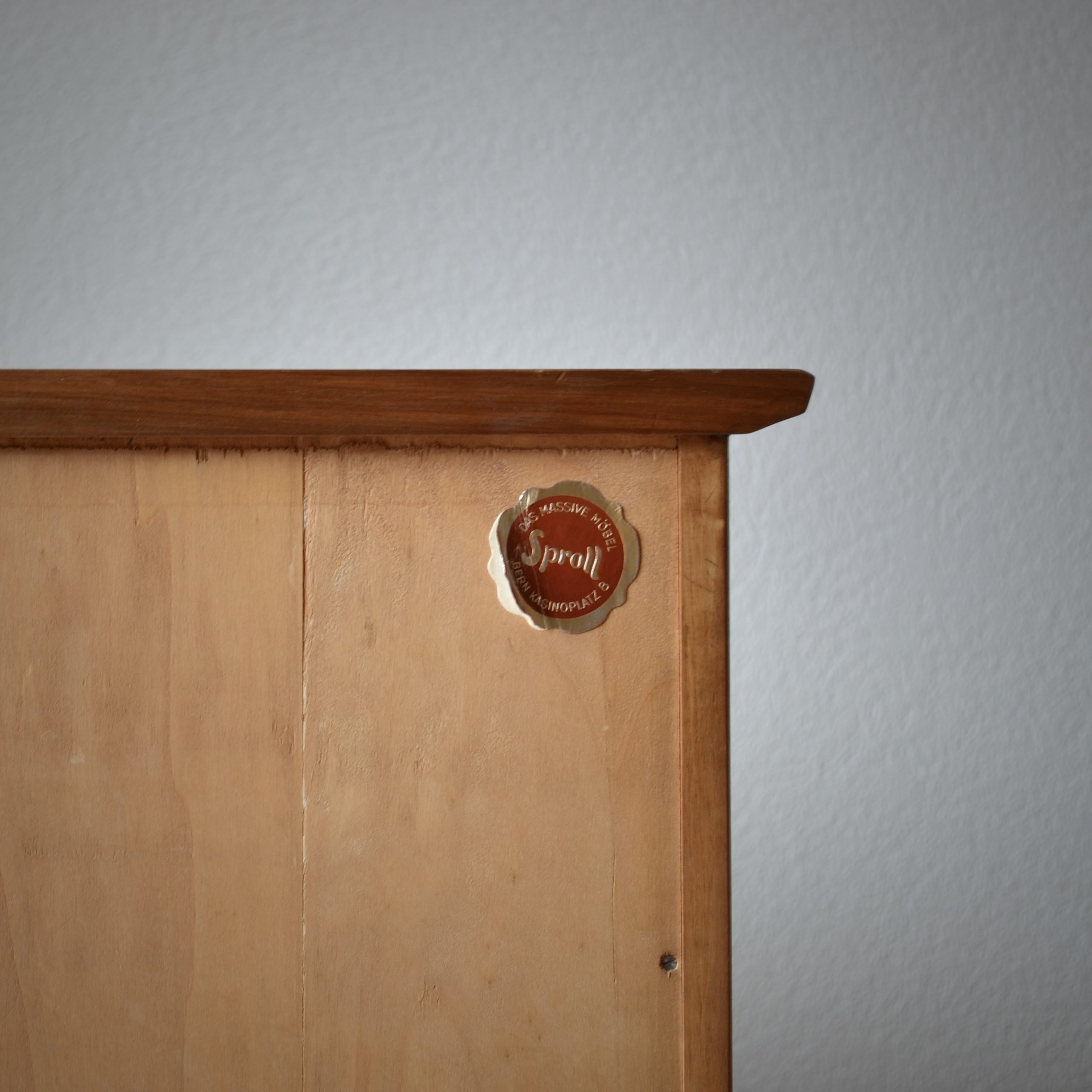 Tables de nuit en noyer - Sproll - Suisse 1960's – Image 12