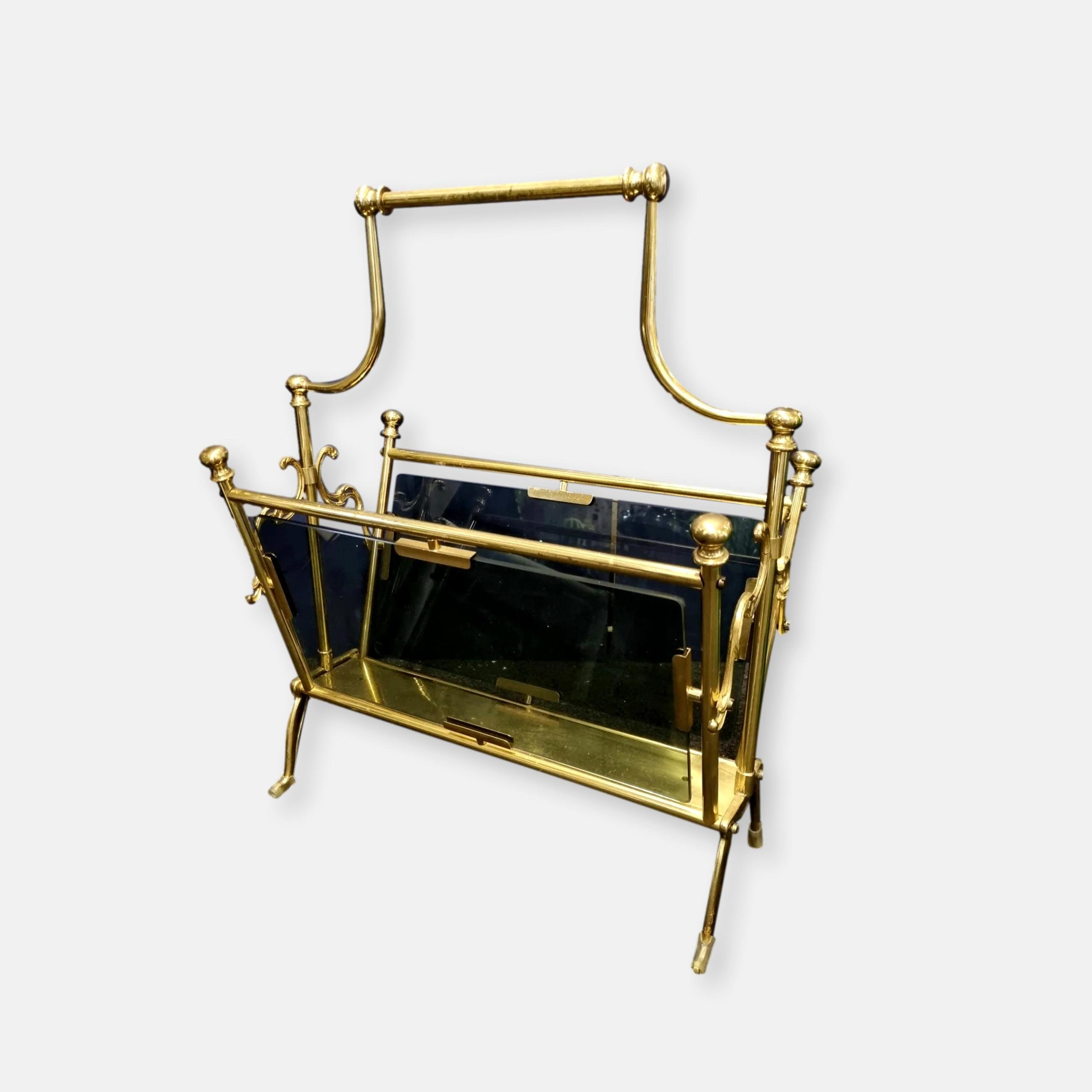Porte-revues En Fil Métallique Rose Or - Présentoir Décoratif Pour Bureau Ou Maison - Léger Et Portable - Taille Petit Et Grand