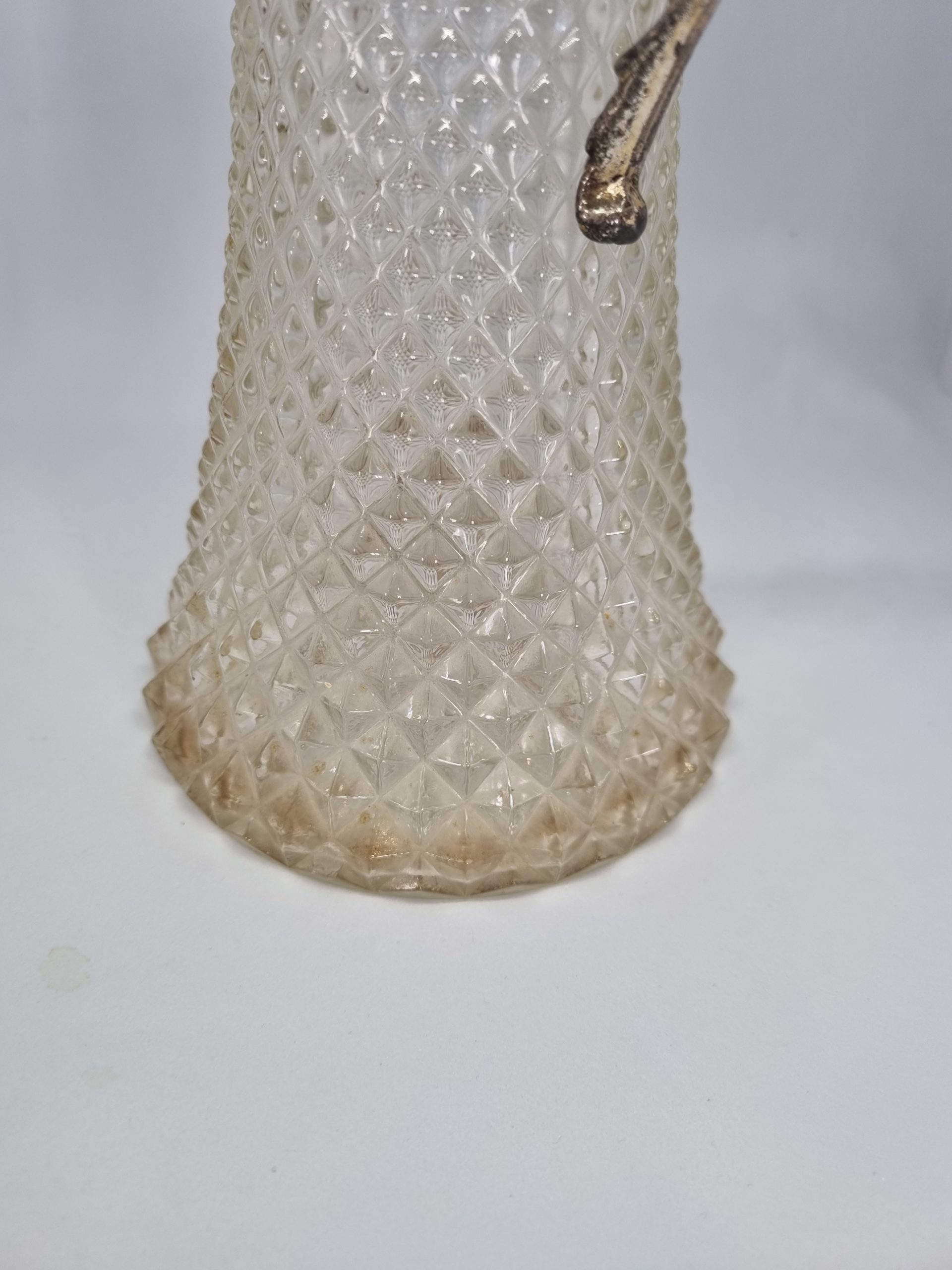 Aiguière en cristal et argenté – Image 5