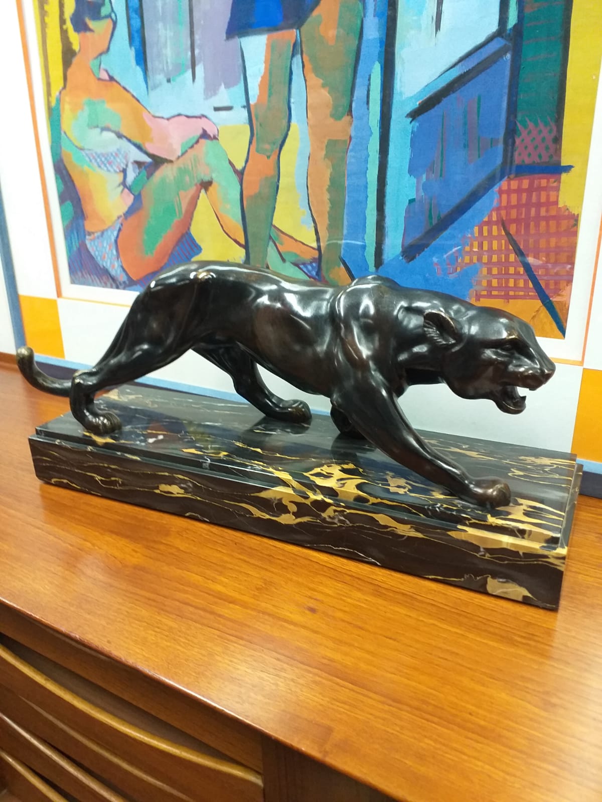 Panthère bronze G.H. Laurent – Image 3