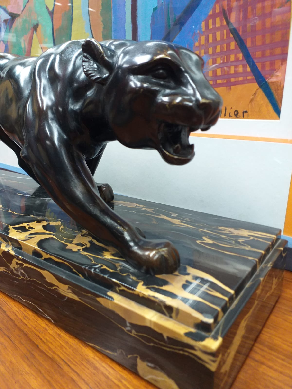 Panthère bronze G.H. Laurent – Image 4