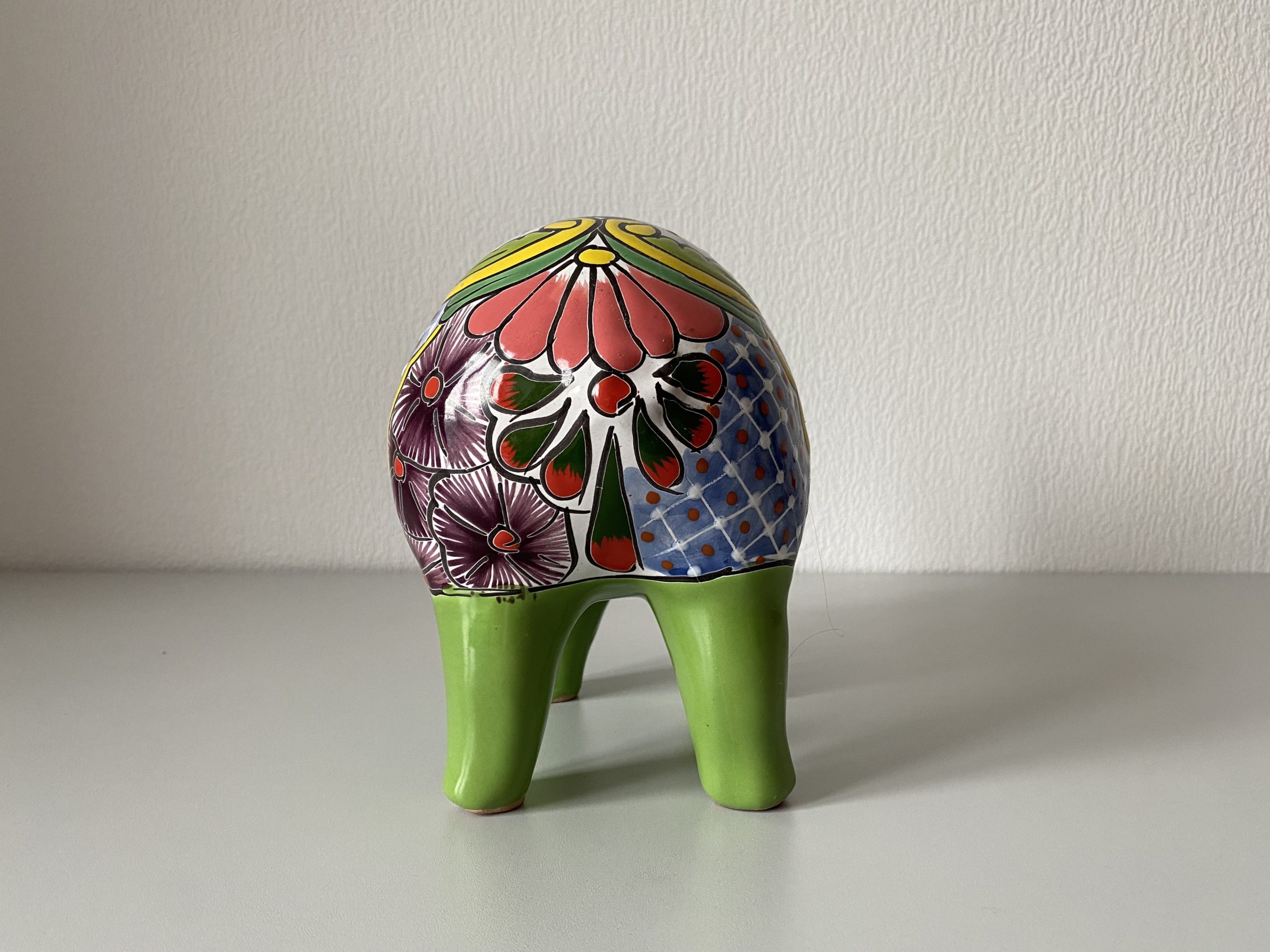 Cochon en poterie "Talavera" du Mexique – Image 8