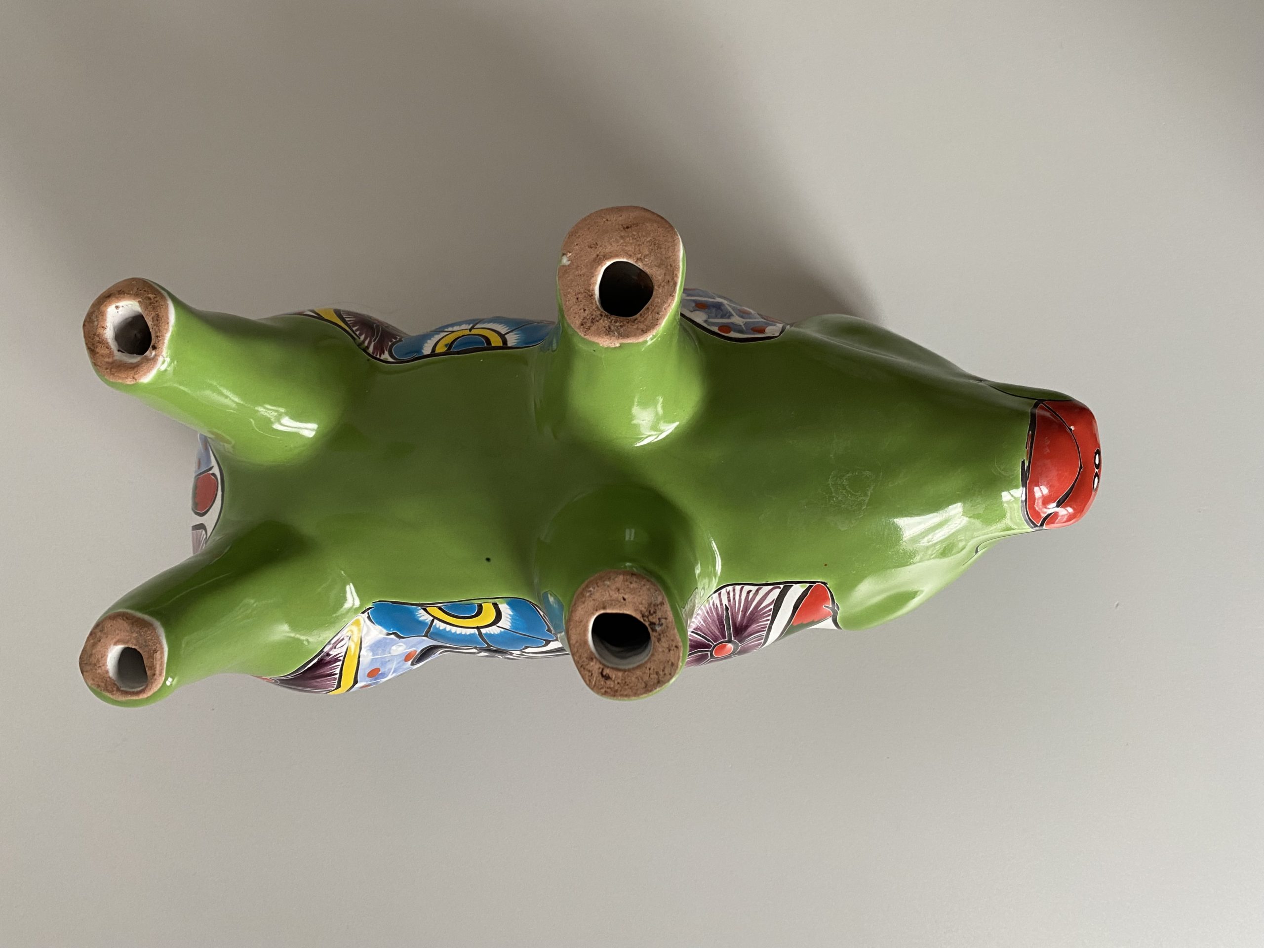 Cochon en poterie "Talavera" du Mexique – Image 6