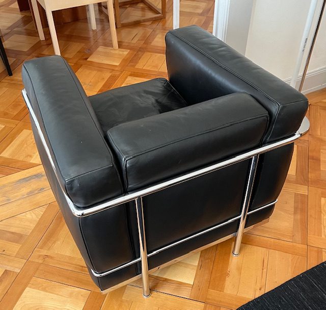 Paire de fauteuils LC2 de Le Corbusier, Perriand, Jeanneret par Cassina – Bild 7