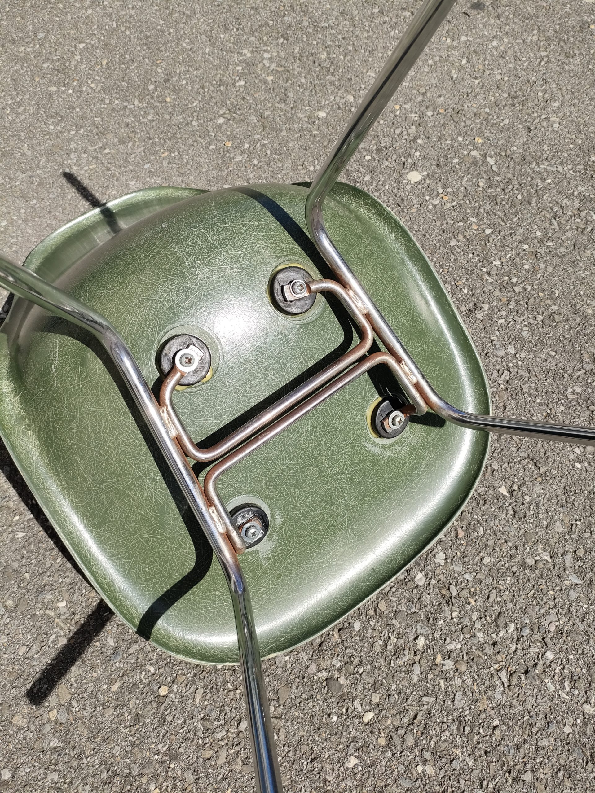 Set de 4 chaises Eames DSX couleur forest green – Image 20