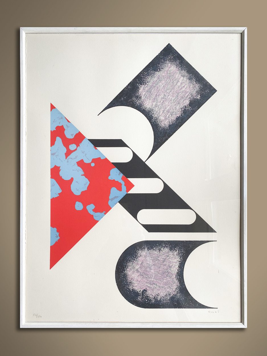 Lithographie originale de Kumi Sugaï (1919-1996) Japon – Image 3