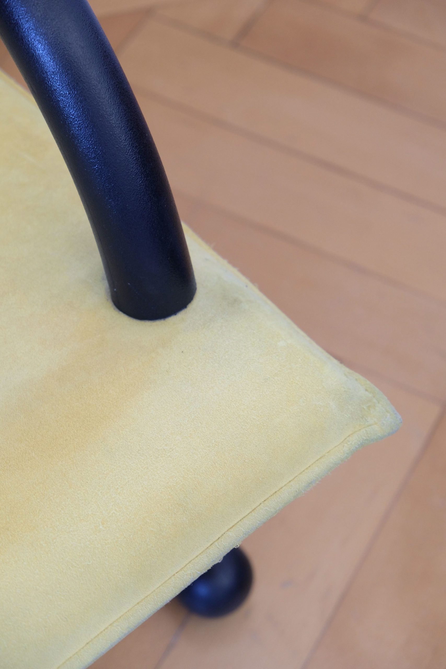 Fauteuil T-Line jaune de Burkhard Vogtherr pour Arflex, 1984 – Image 8