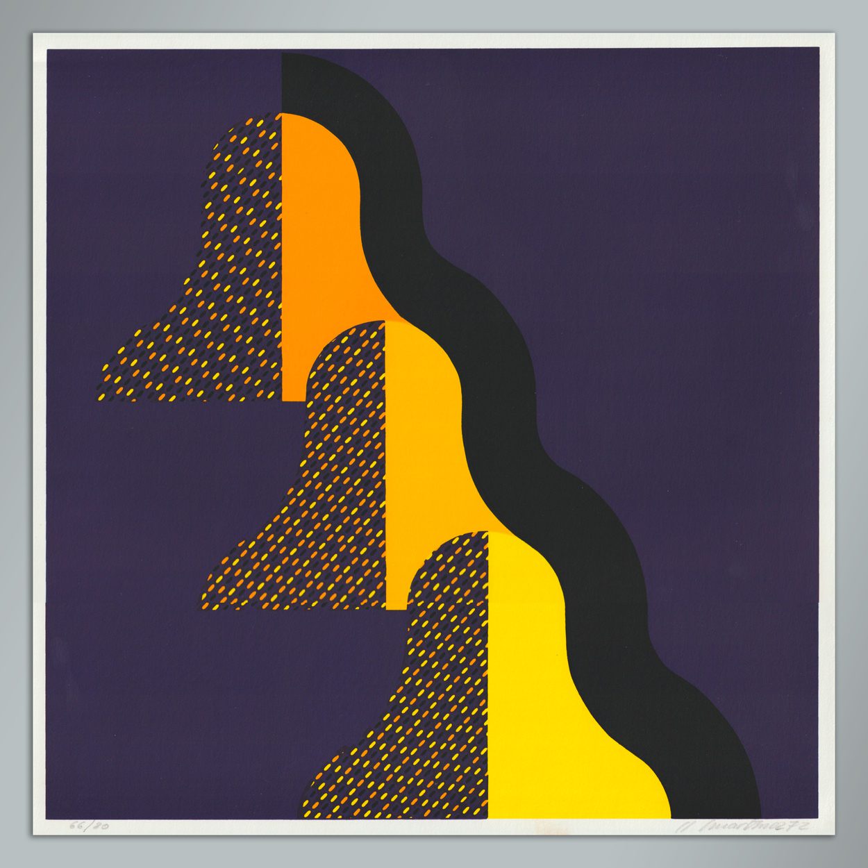 Sérigraphie de Juan Martinez (1942)