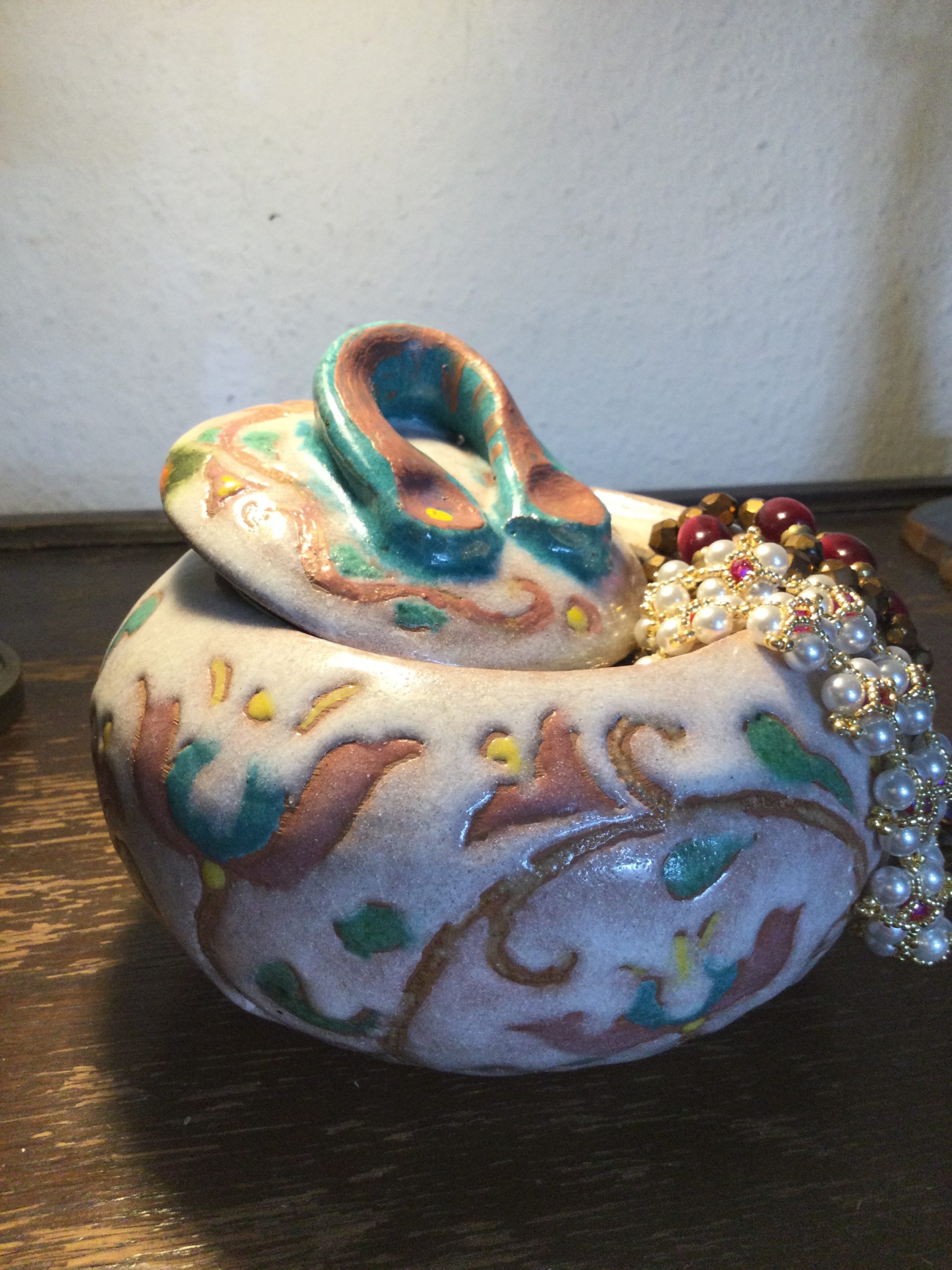 Bonbonnière - boîte bijoux céramique – Bild 3