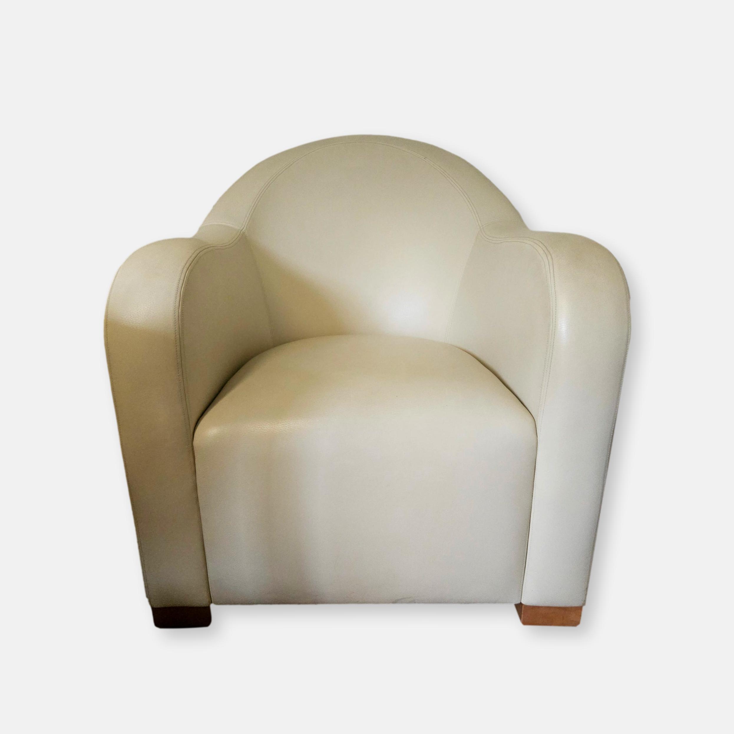 Fauteuils Hugues Chevalier – Cuir véritable