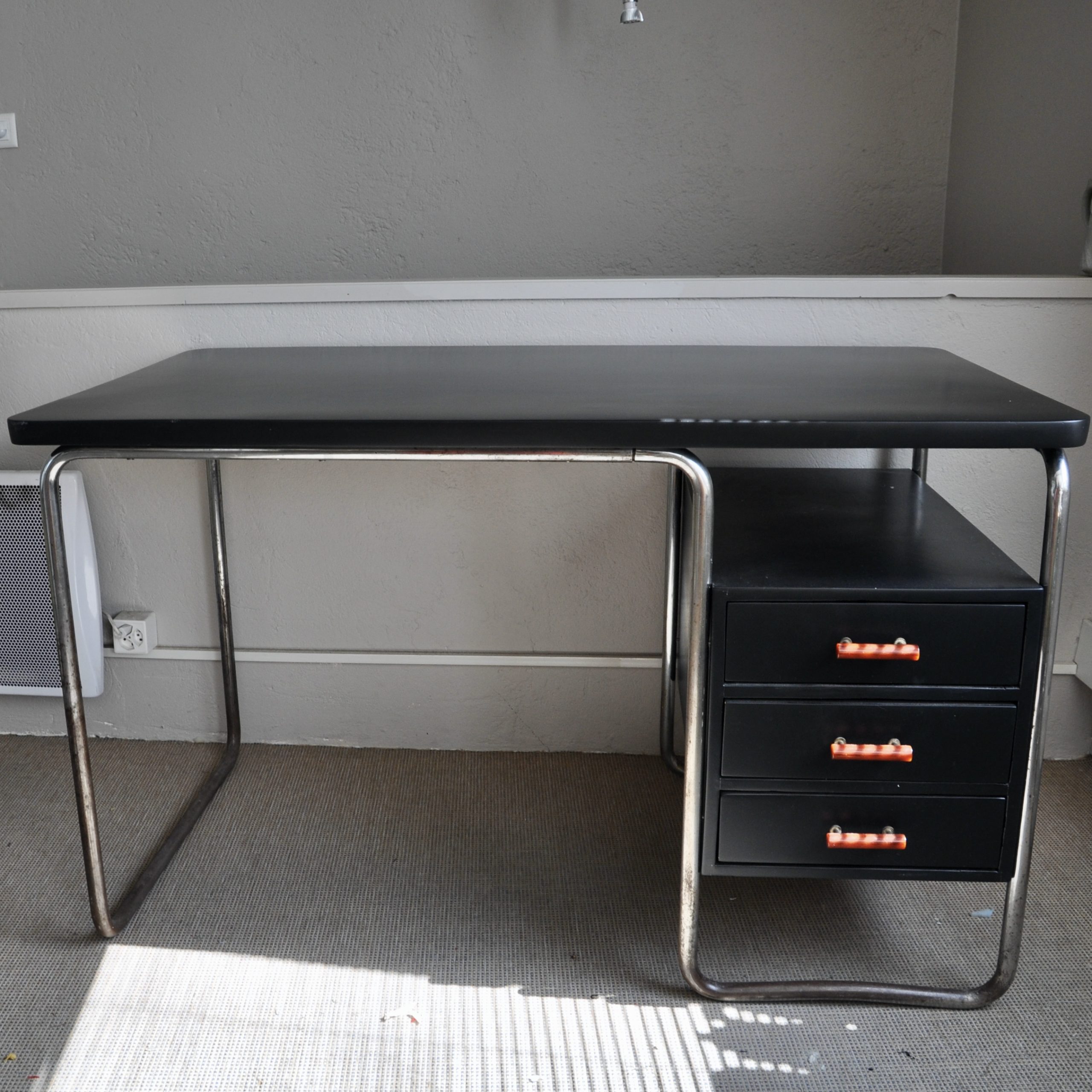 Bureau Bauhaus PS14 de Robert Slezak pour Thonet – Image 3