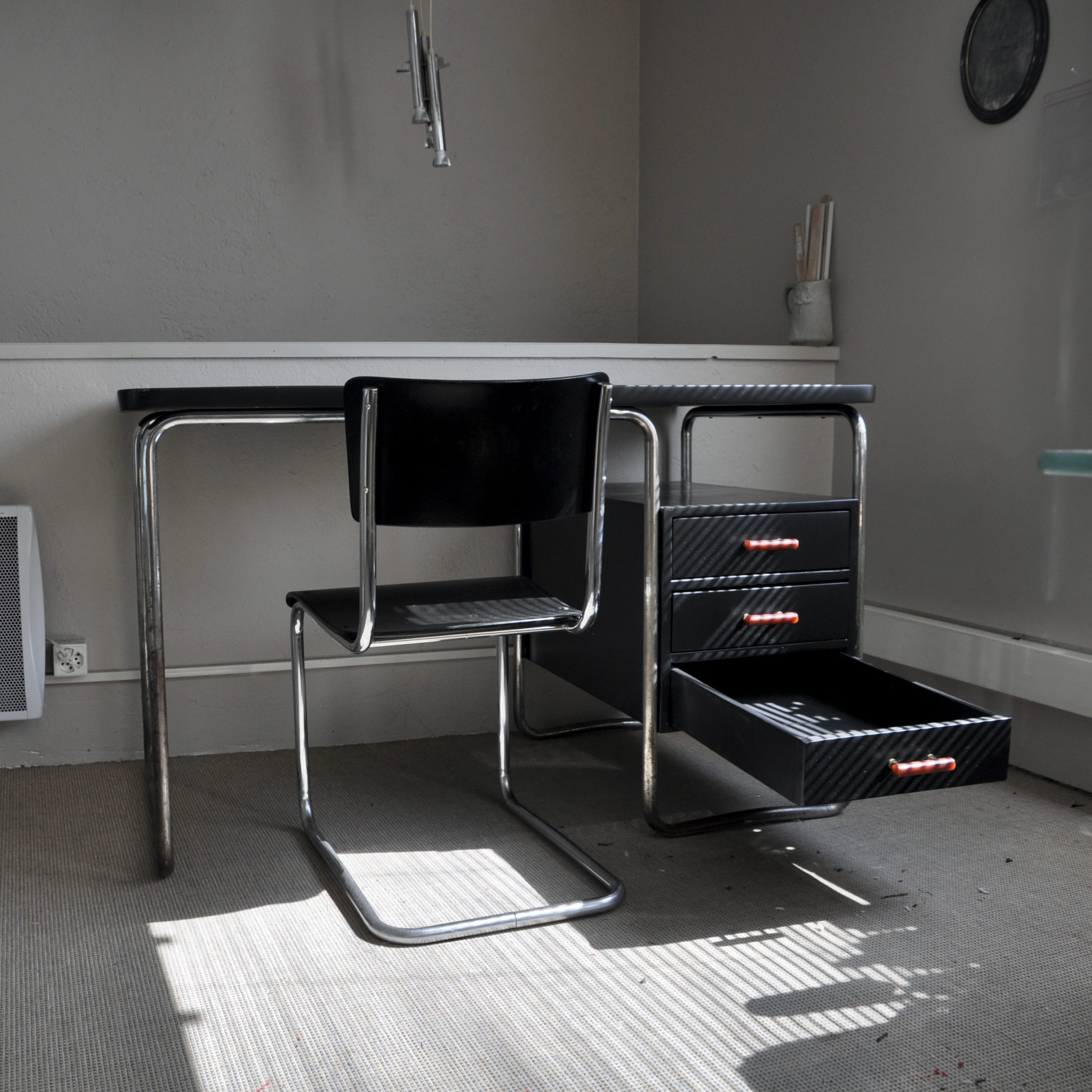 Bureau Bauhaus PS14 de Robert Slezak pour Thonet – Image 13