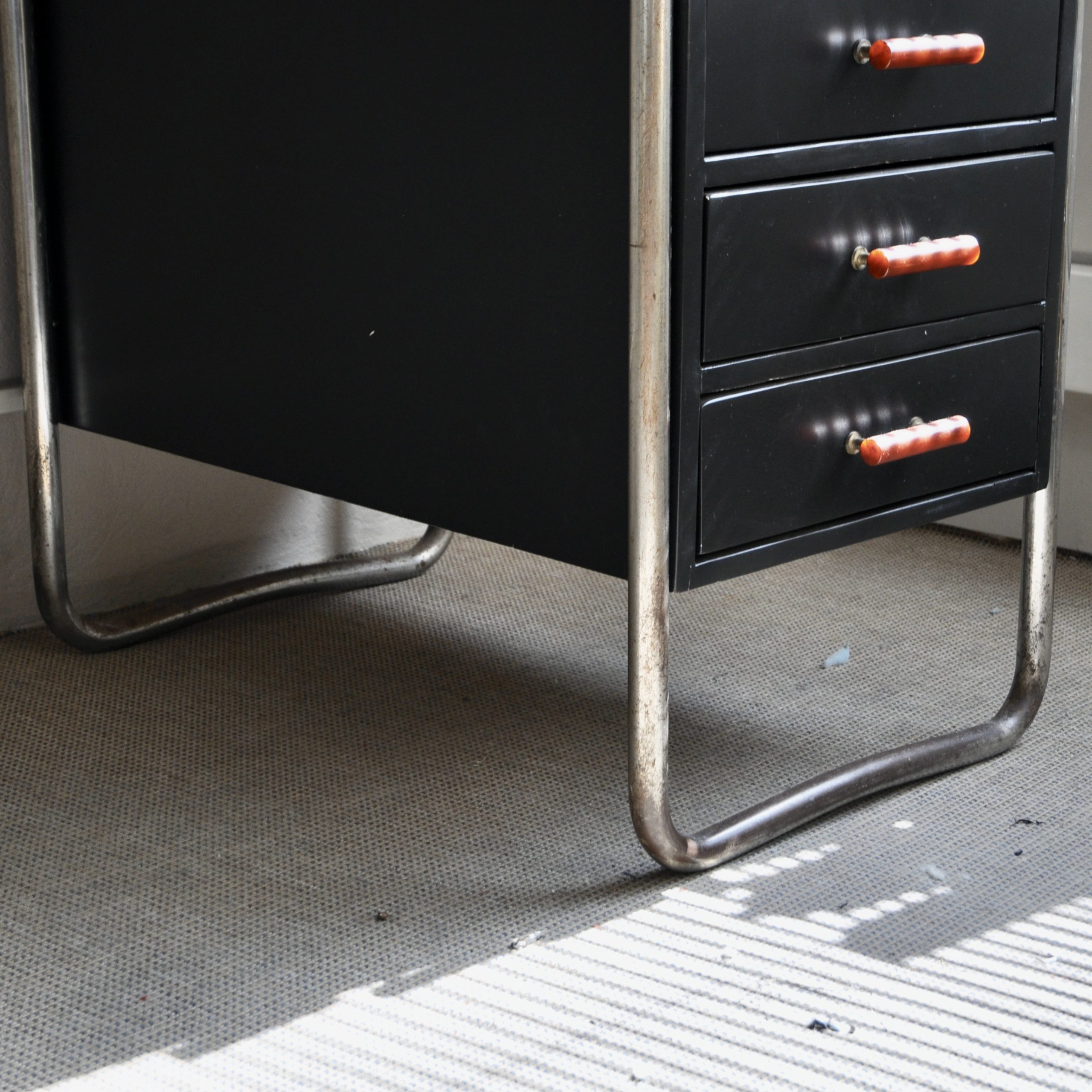 Bureau Bauhaus PS14 de Robert Slezak pour Thonet – Image 7